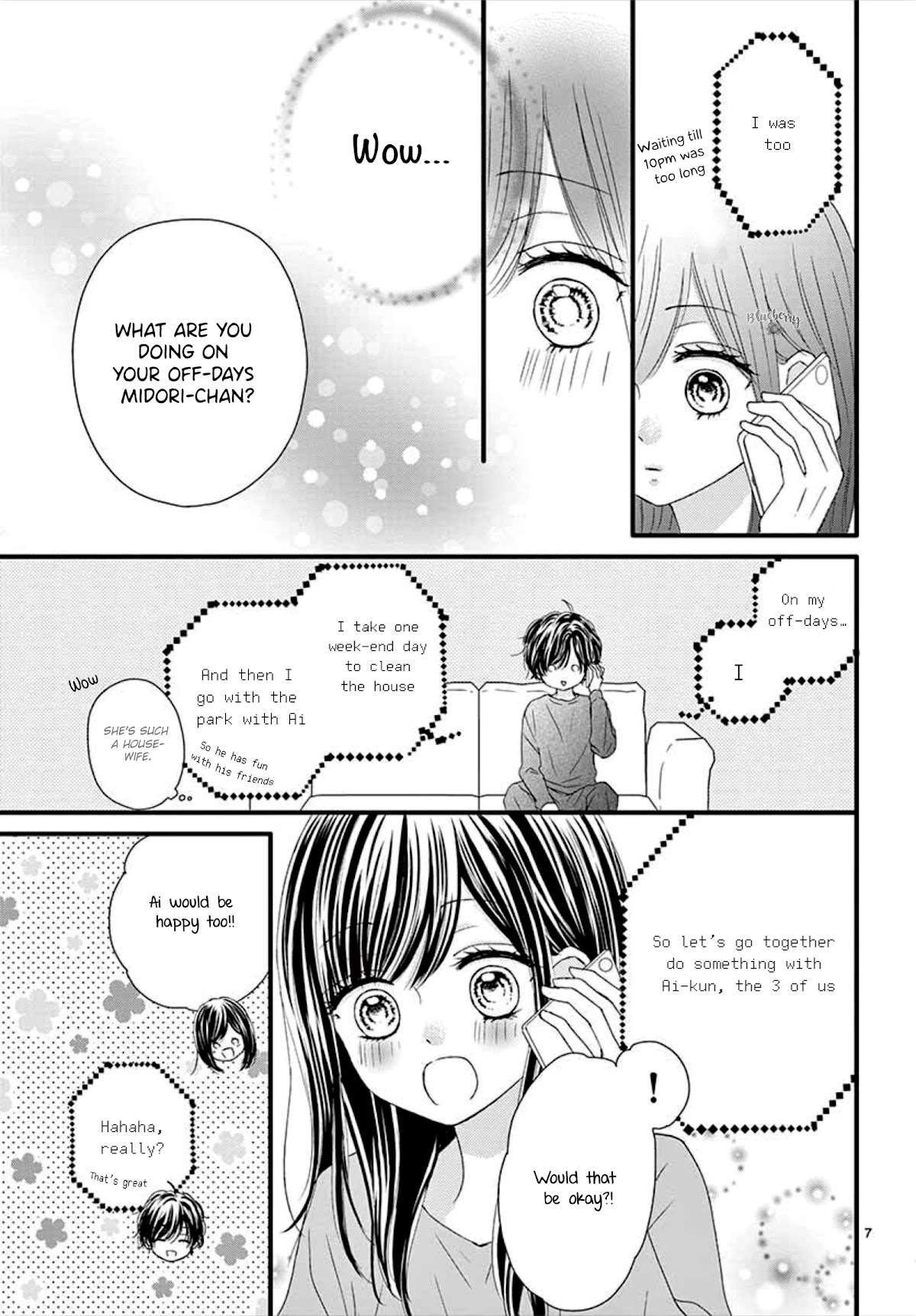 Midori no Tomari Ki Chapter 8 page 9 - Chapter 8