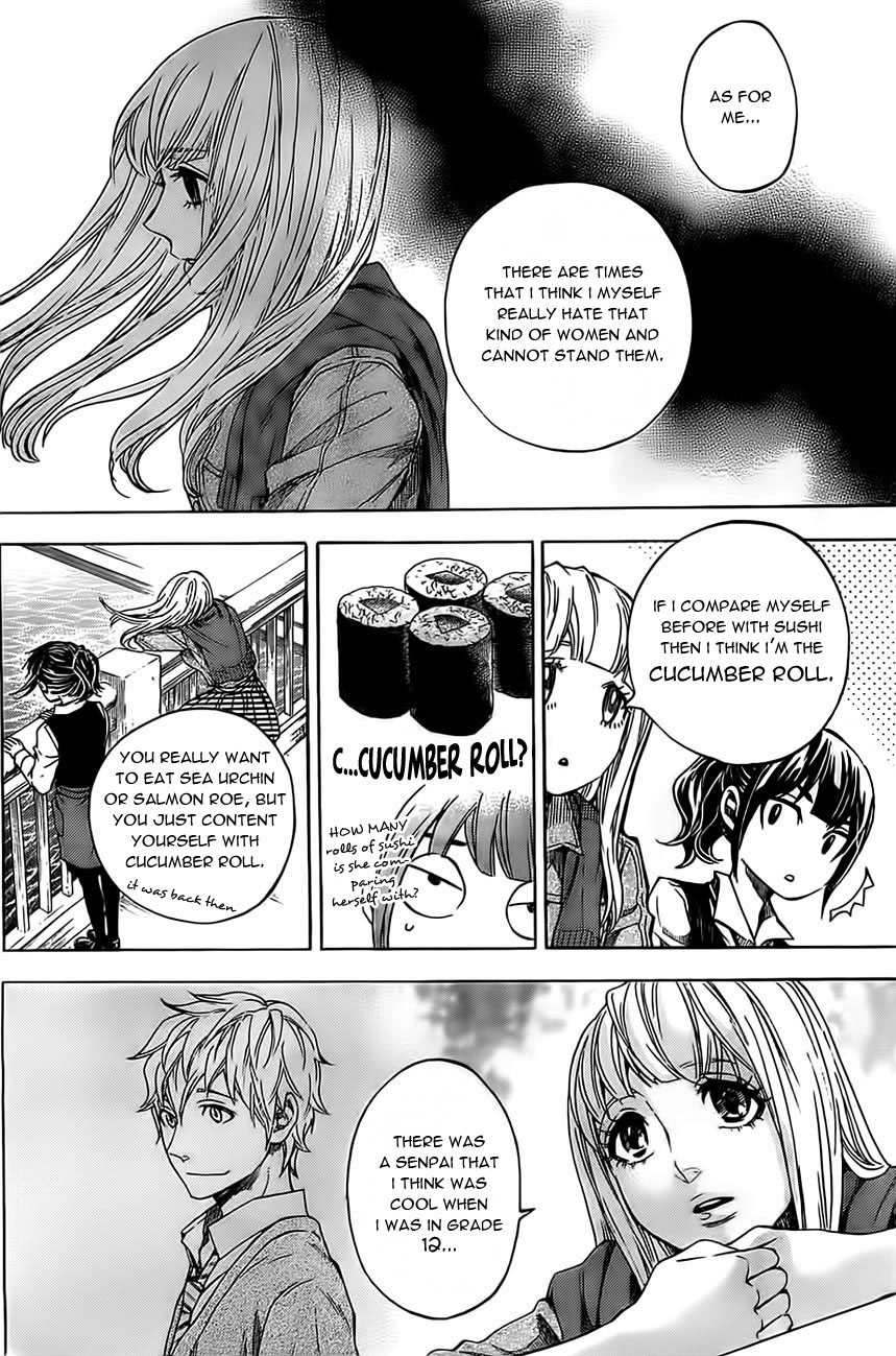 Mielino Kashiwagi Chapter 18.2 page 5 - Chapter 18 v2 : Case.18 - Cucumber Roll