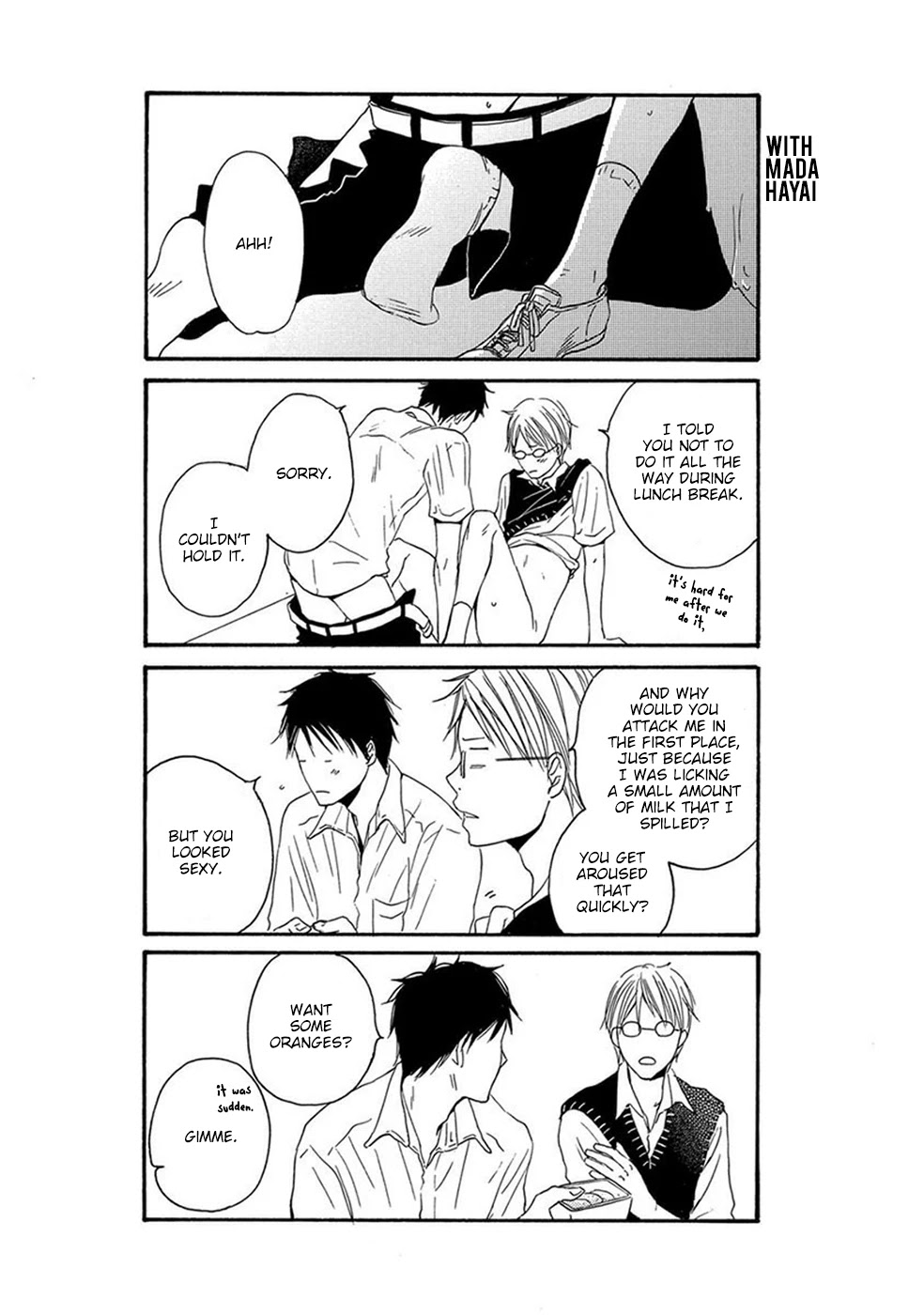 Migatte na Anata Chapter 6.5 page 10 - Chapter 6.5: Chapter: Extra [End]