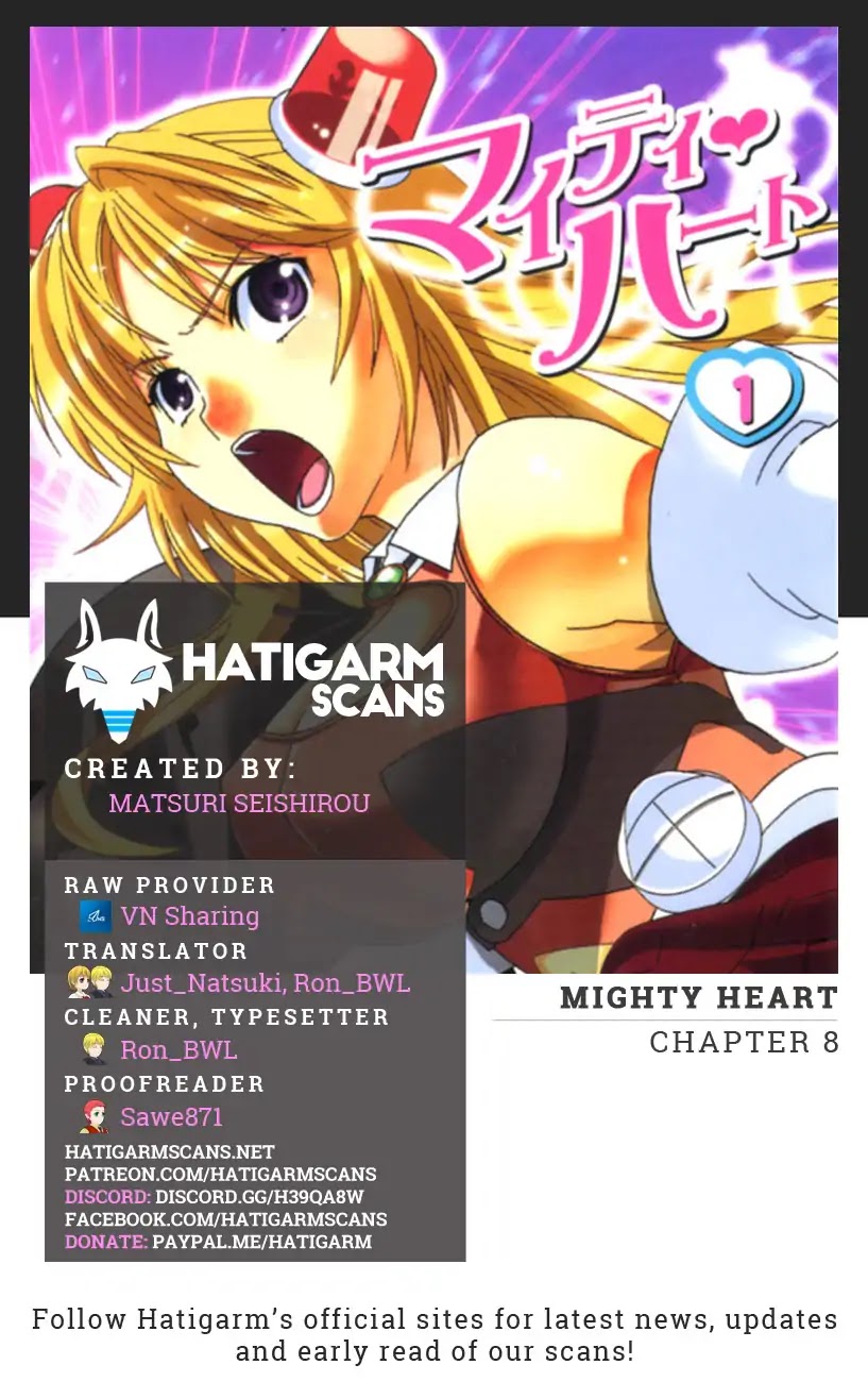 Mighty Heart Chapter 9 page 1 - Chapter 9: Decisive Fight! Power Unit