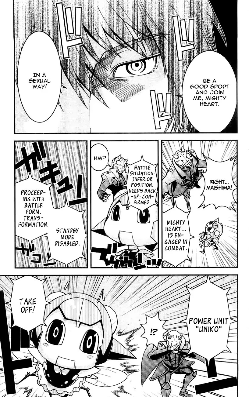 Mighty Heart Chapter 9 page 6 - Chapter 9: Decisive Fight! Power Unit