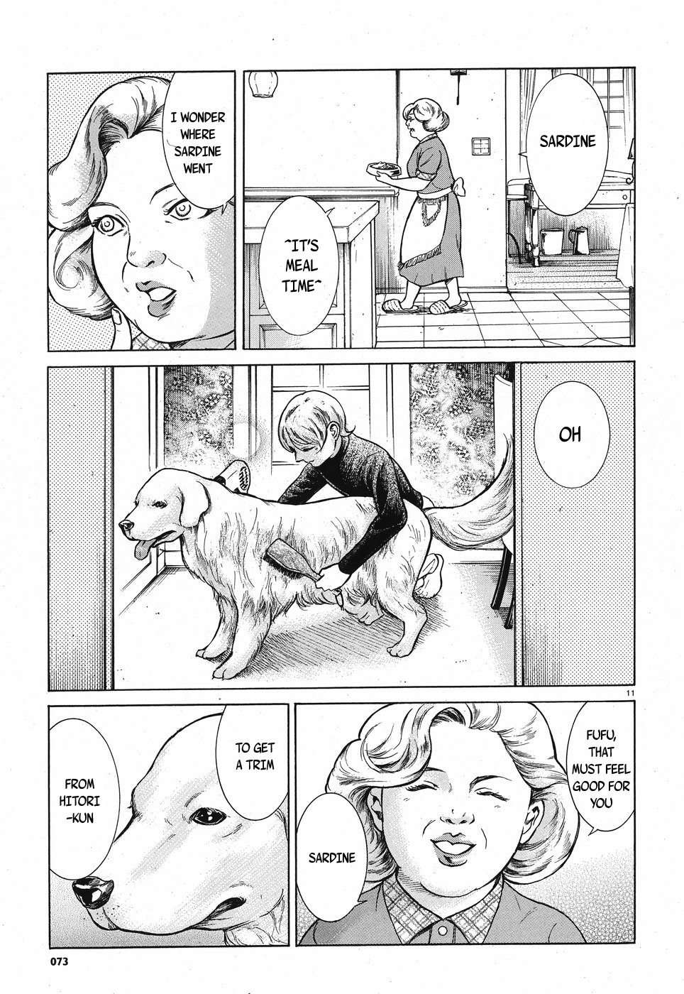 Migi to Dali Chapter 10 page 11 - Chapter 10: The Wrong Morning