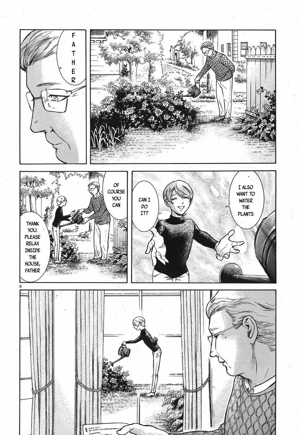 Migi to Dali Chapter 10 page 8 - Chapter 10: The Wrong Morning