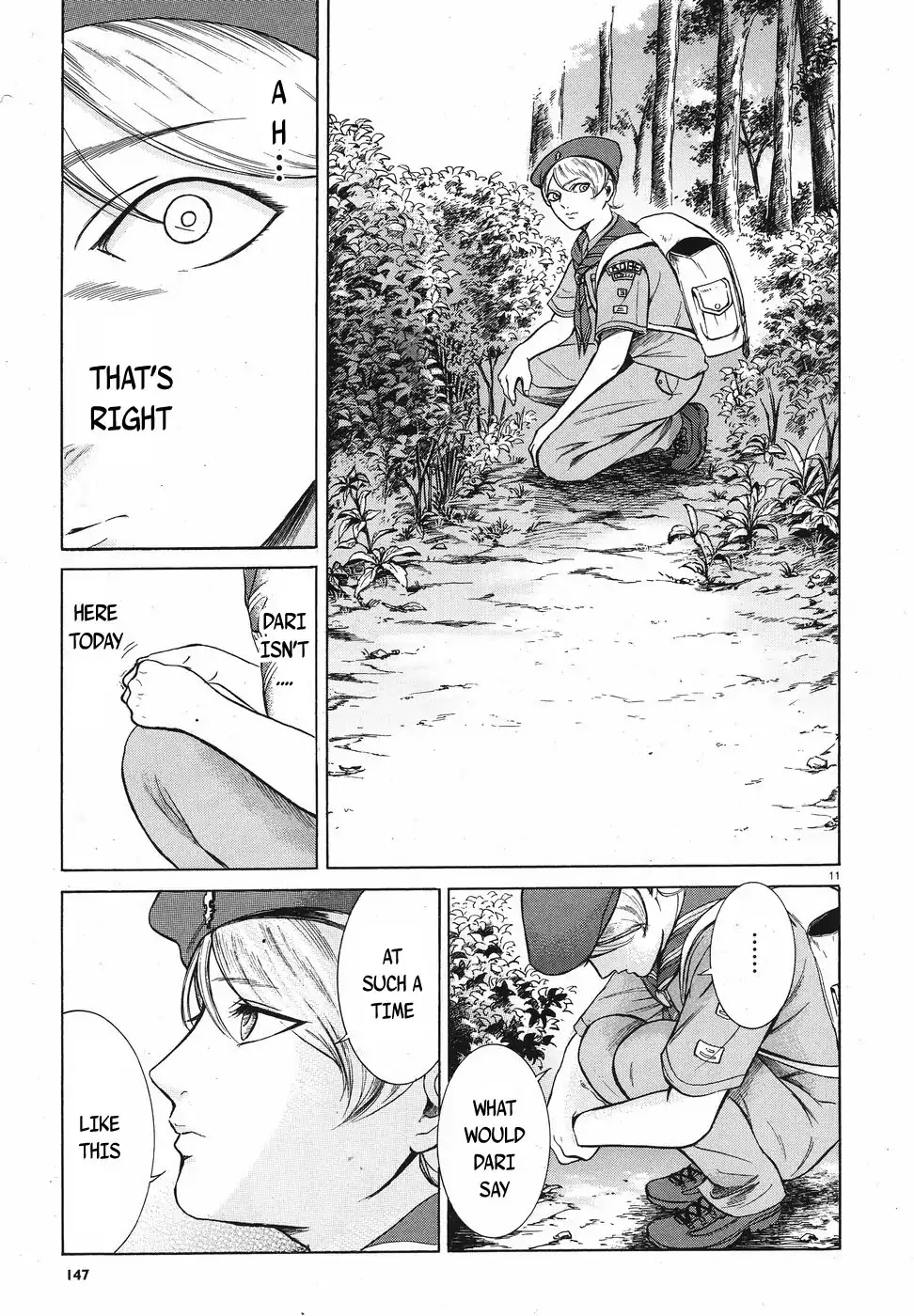 Migi to Dali Chapter 11 page 11 - Chapter 11: Illusory Sibling