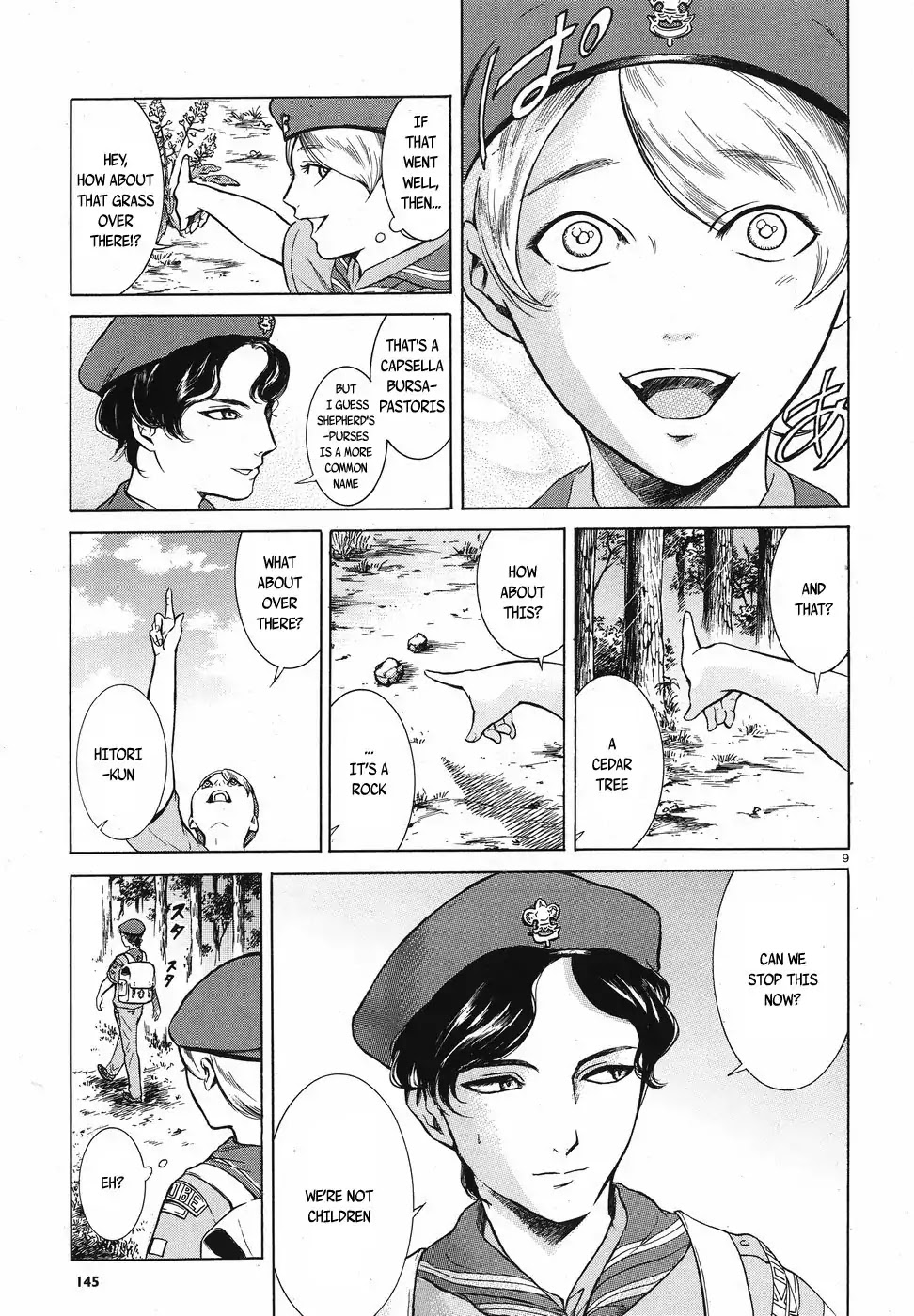 Migi to Dali Chapter 11 page 9 - Chapter 11: Illusory Sibling