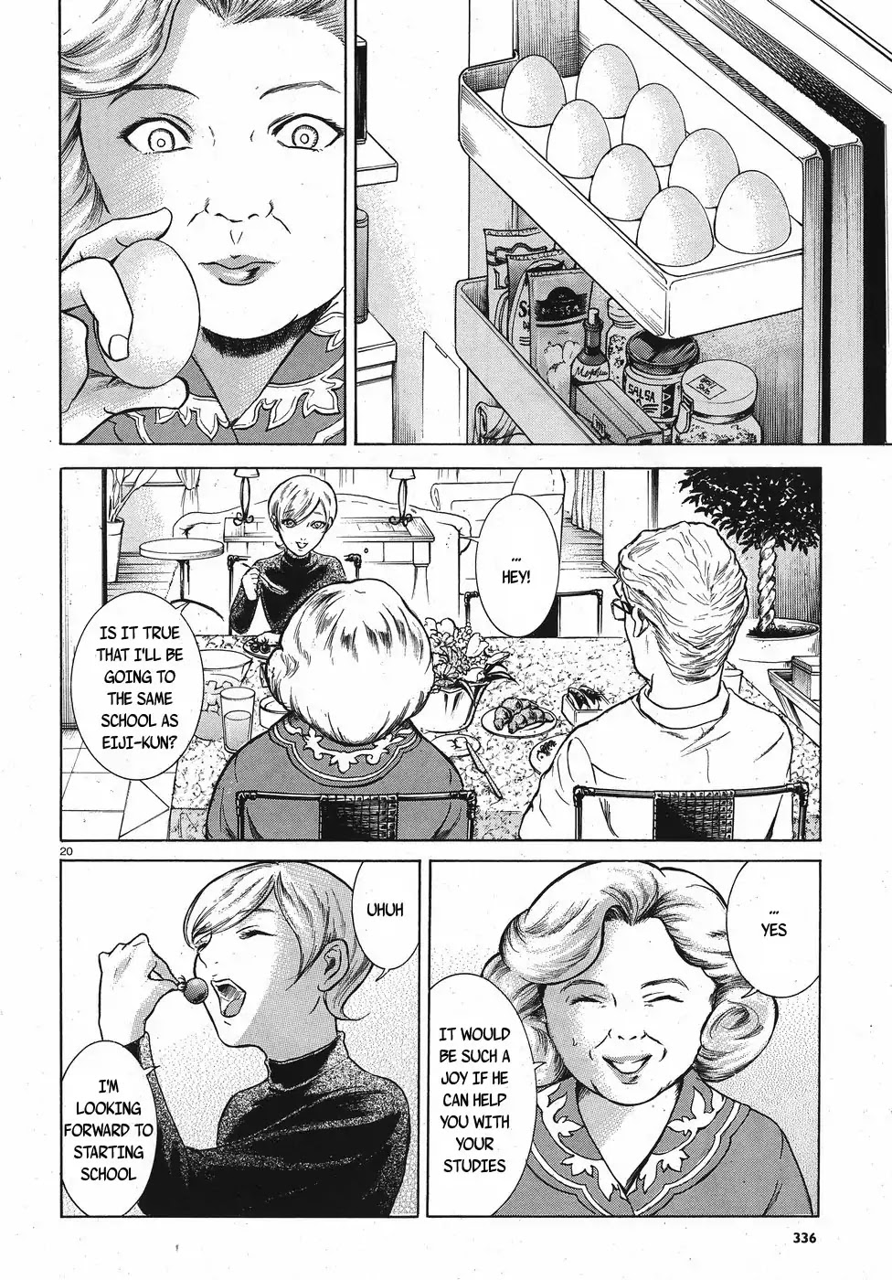Migi to Dali Chapter 13 page 20 - Chapter 13: Uneven Hair