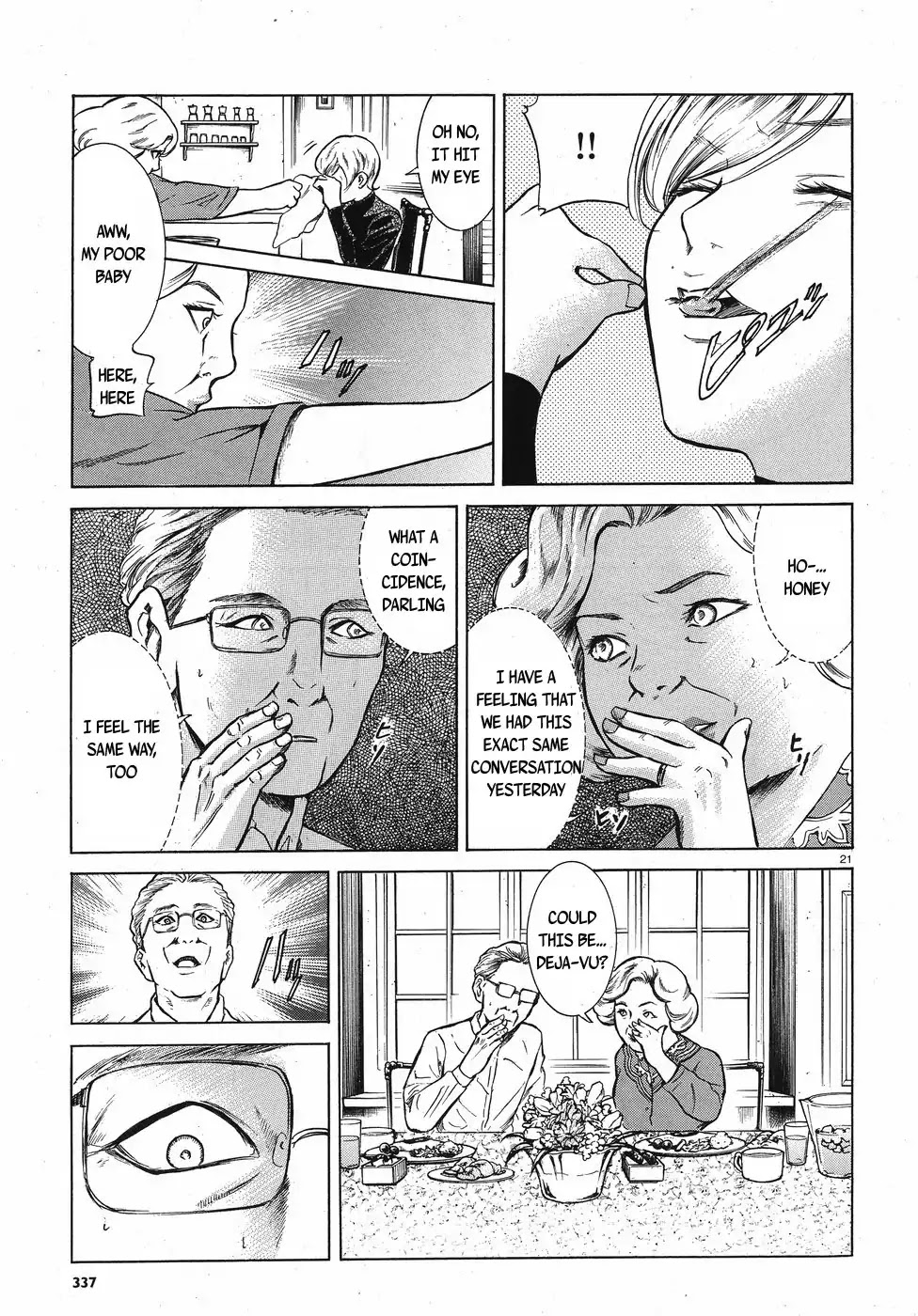 Migi to Dali Chapter 13 page 21 - Chapter 13: Uneven Hair