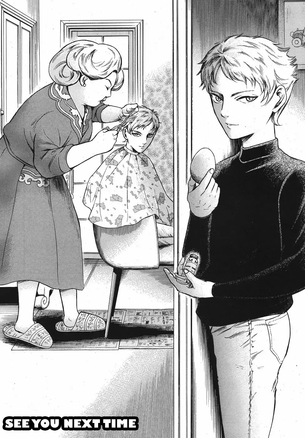 Migi to Dali Chapter 13 page 28 - Chapter 13: Uneven Hair