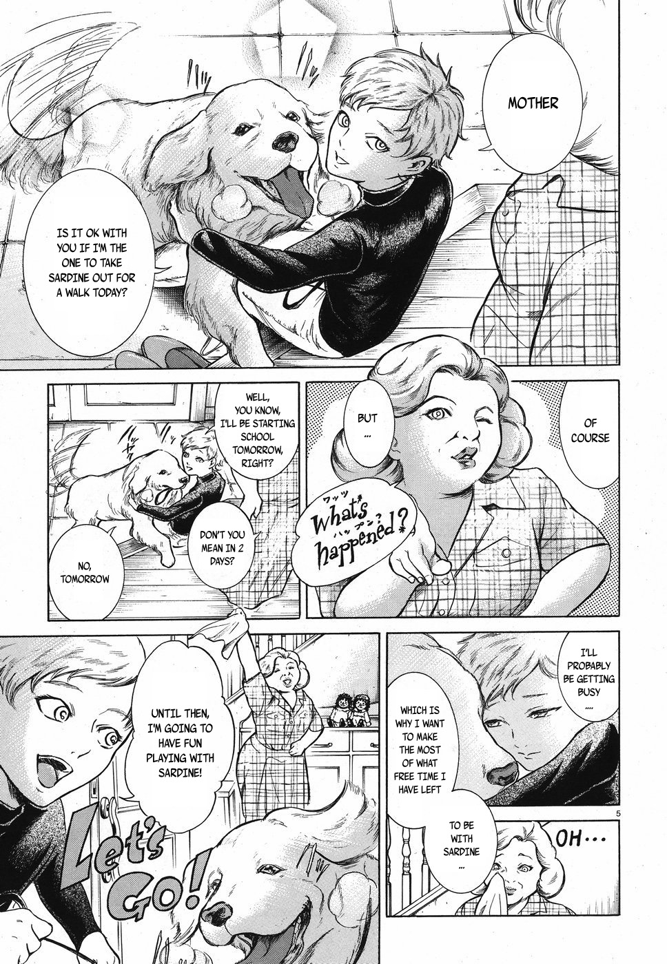 Migi to Dali Chapter 14 page 5 - Chapter 14: A Suspicious Stroll