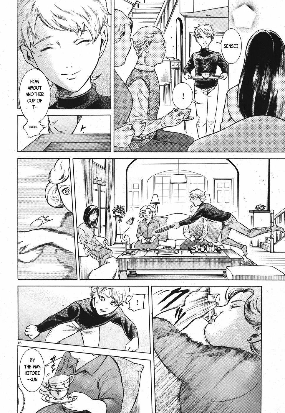 Migi to Dali Chapter 16 page 16 - Chapter 16: A Terrifying Punishment