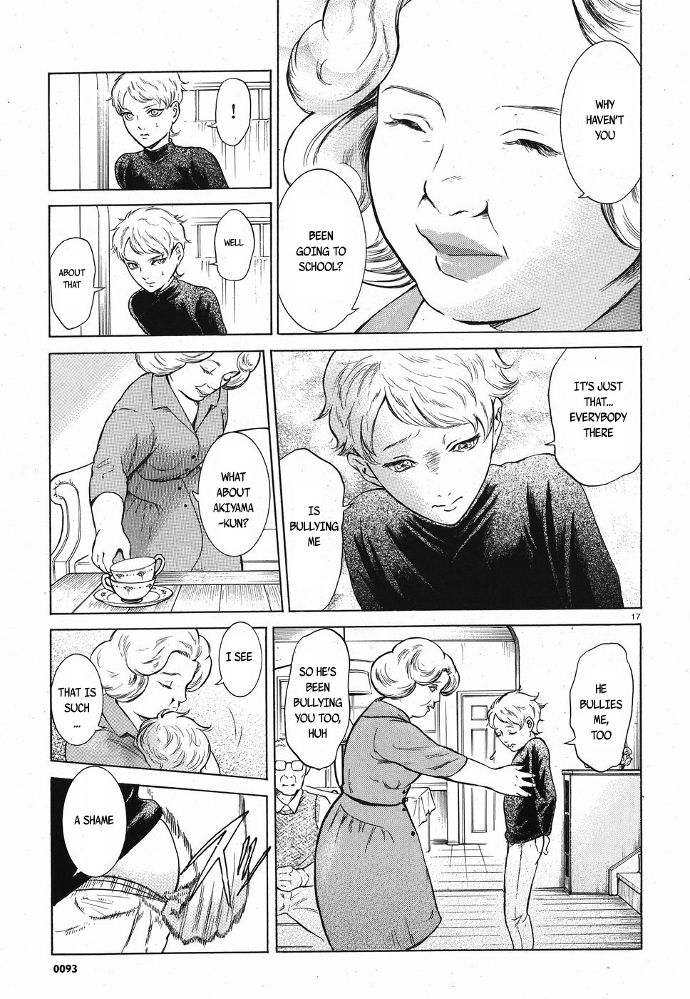 Migi to Dali Chapter 16 page 17 - Chapter 16: A Terrifying Punishment