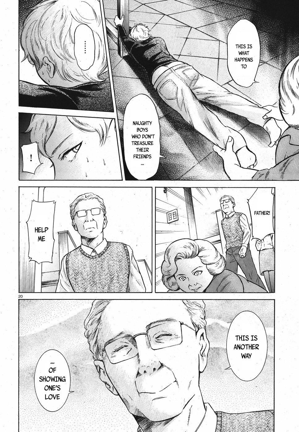 Migi to Dali Chapter 16 page 20 - Chapter 16: A Terrifying Punishment