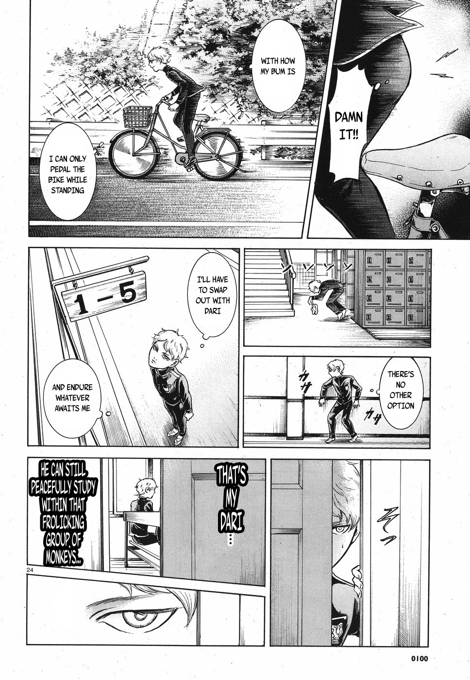 Migi to Dali Chapter 16 page 24 - Chapter 16: A Terrifying Punishment