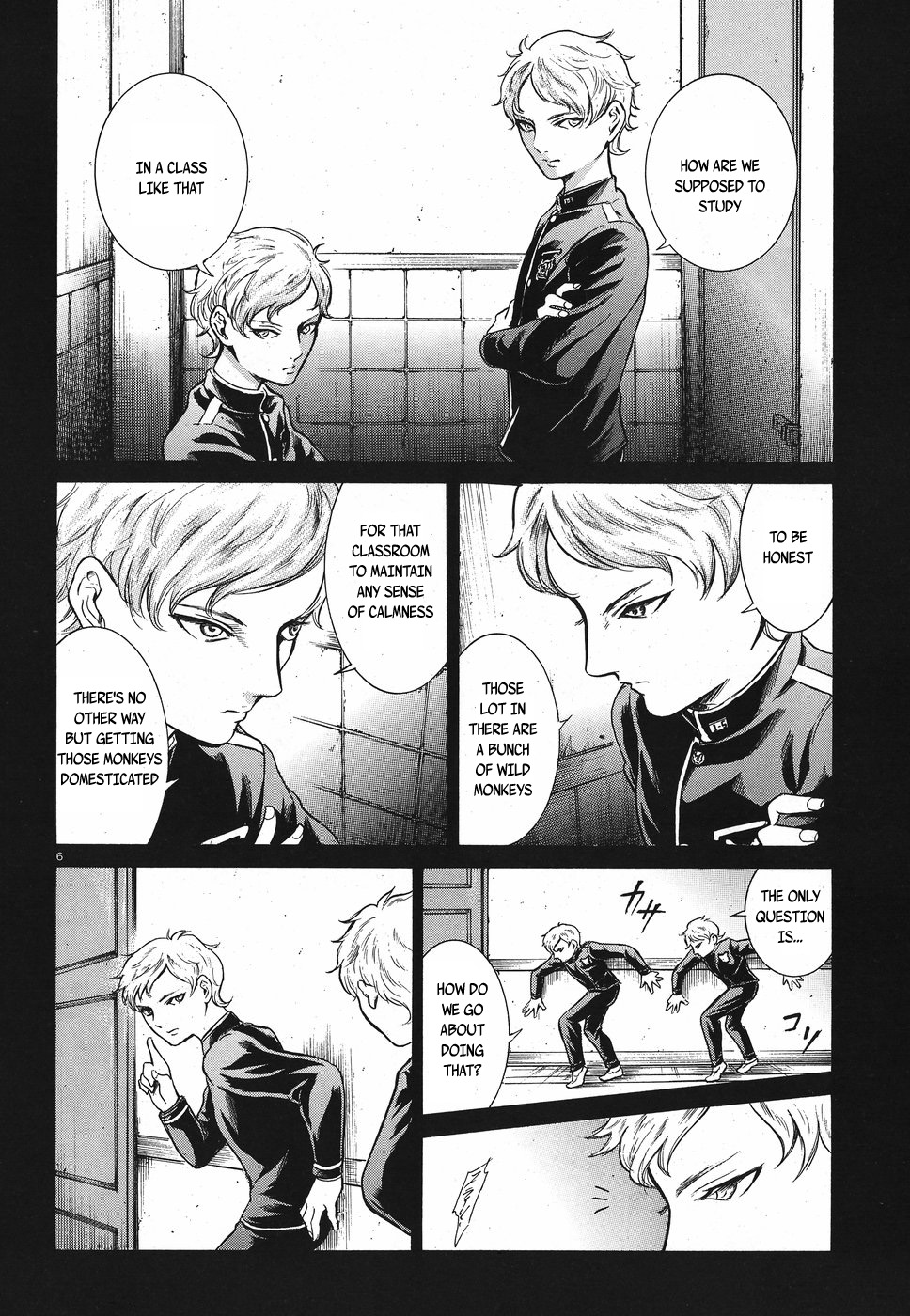 Migi to Dali Chapter 16 page 6 - Chapter 16: A Terrifying Punishment