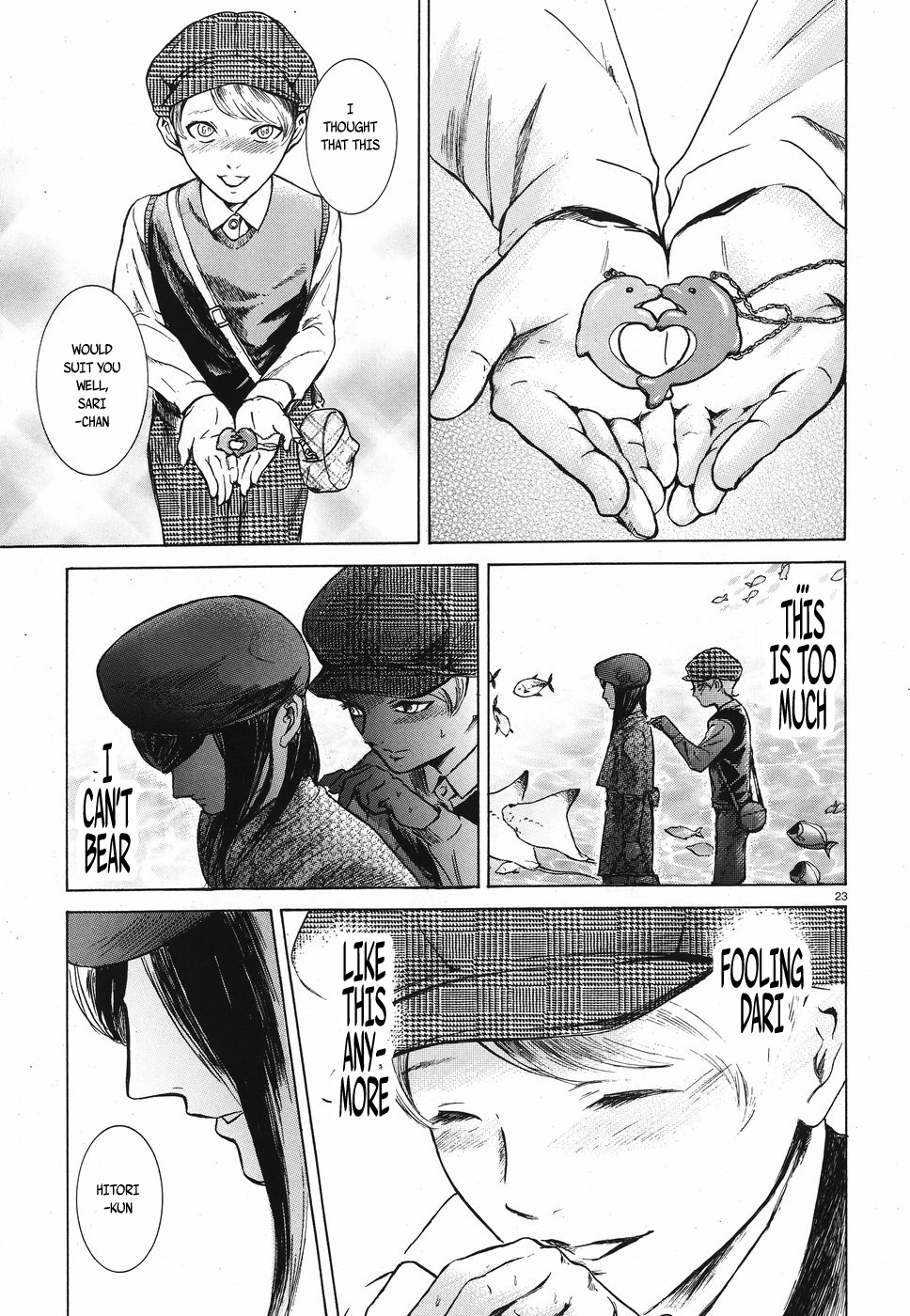 Migi to Dali Chapter 17 page 23 - Chapter 17: First Love