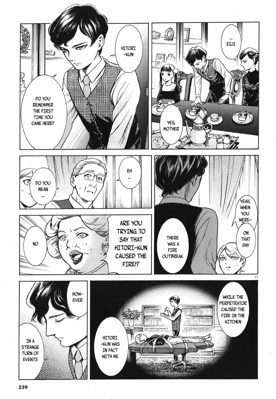 Migi to Dali Chapter 18 page 10 - Chapter 18: An Unlucky Invitation