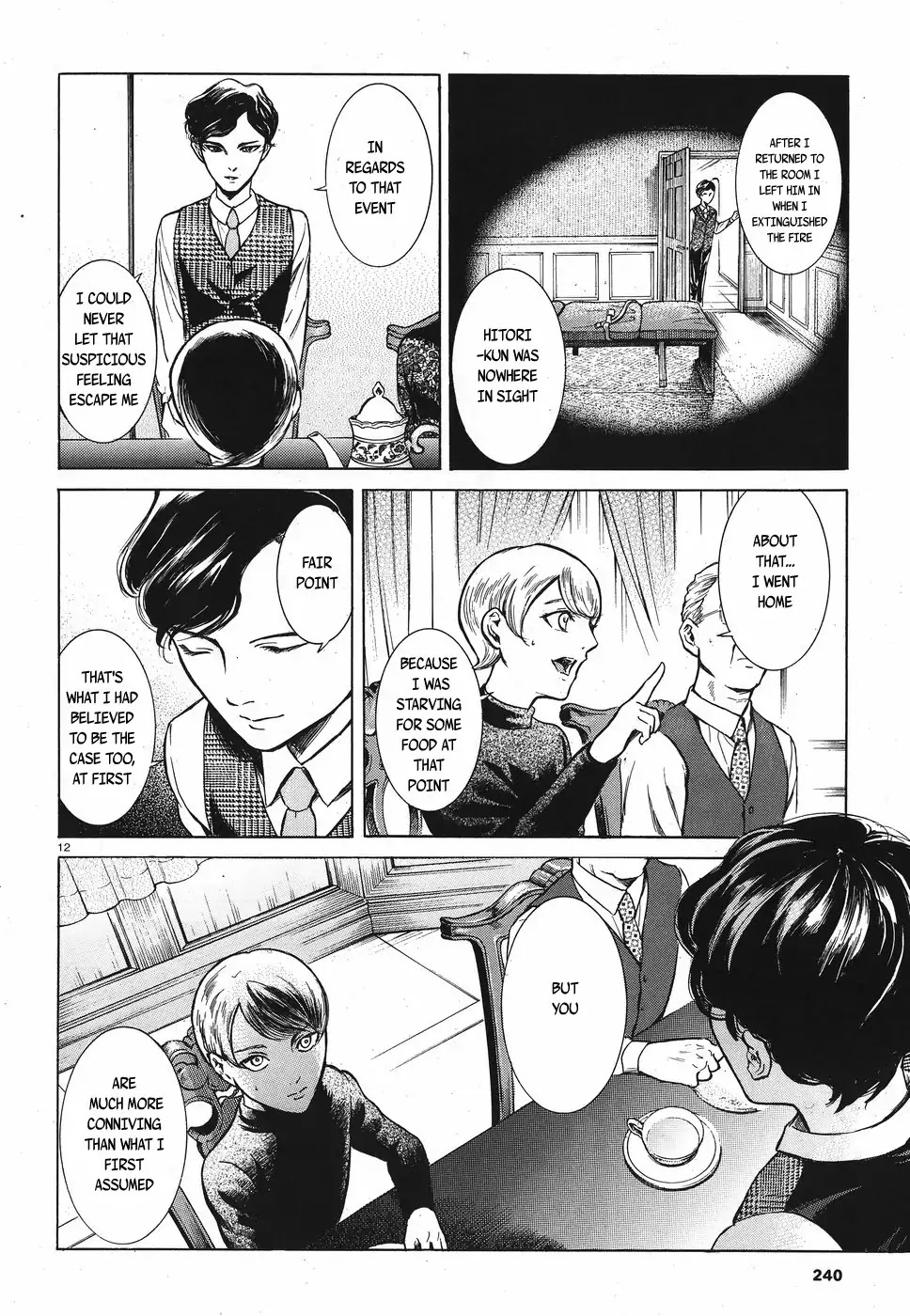 Migi to Dali Chapter 18 page 11 - Chapter 18: An Unlucky Invitation