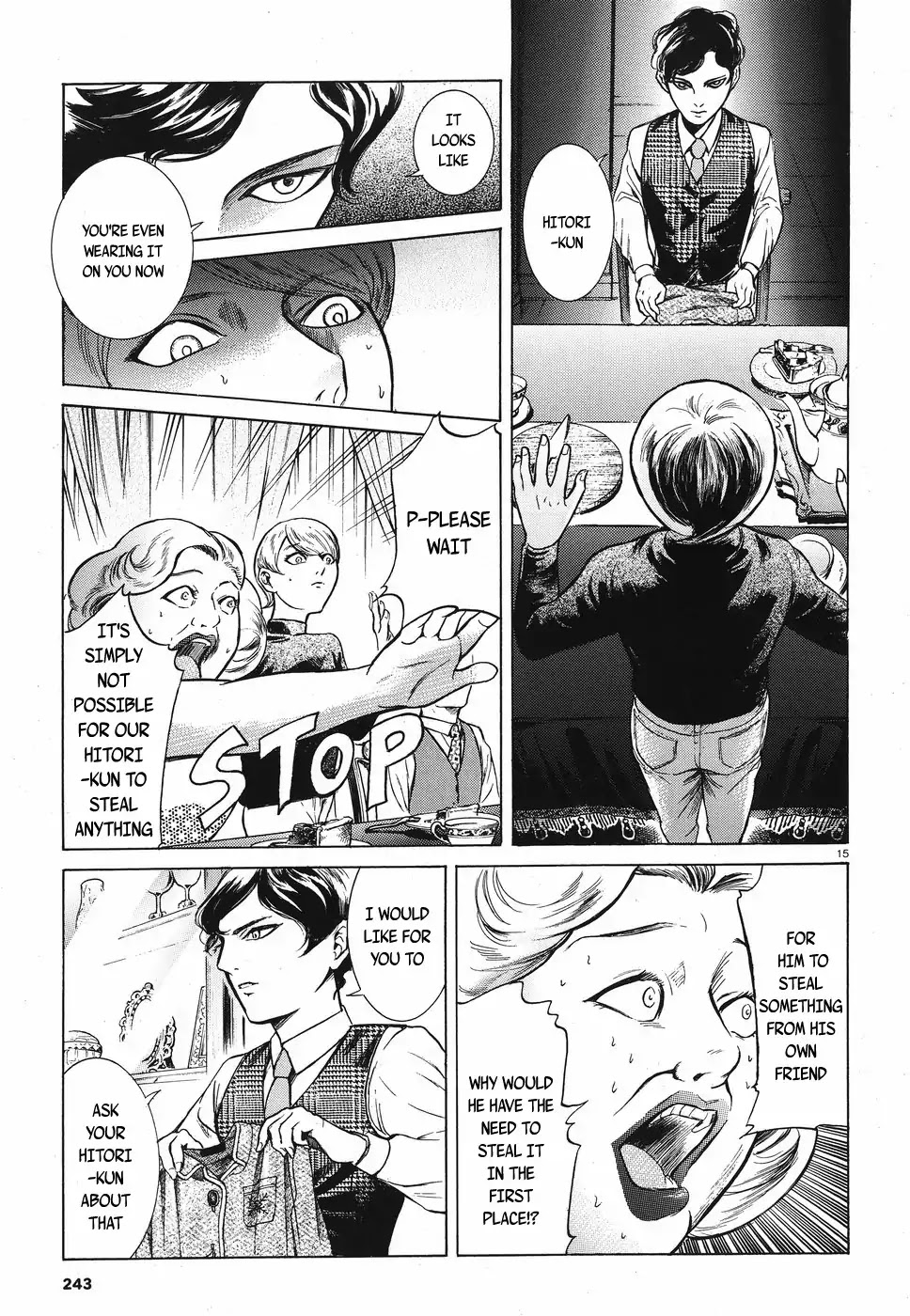 Migi to Dali Chapter 18 page 14 - Chapter 18: An Unlucky Invitation