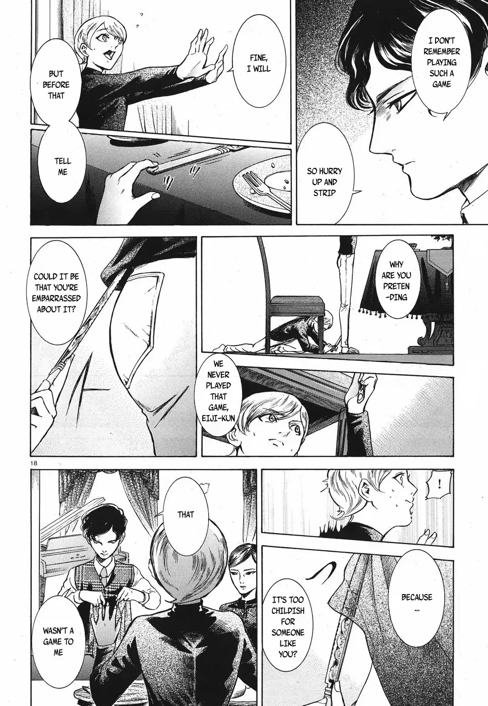 Migi to Dali Chapter 18 page 17 - Chapter 18: An Unlucky Invitation