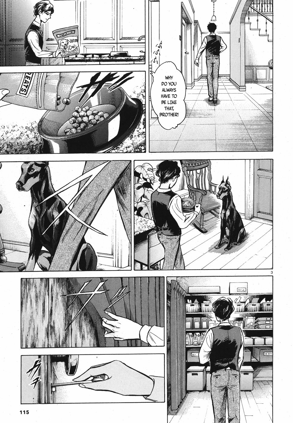 Migi to Dali Chapter 19 page 3 - Chapter 19: The Ichijou Way of Discipline