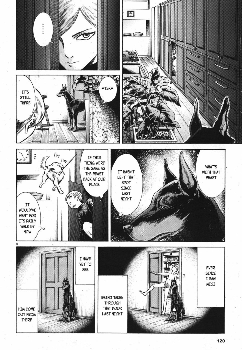 Migi to Dali Chapter 19 page 8 - Chapter 19: The Ichijou Way of Discipline