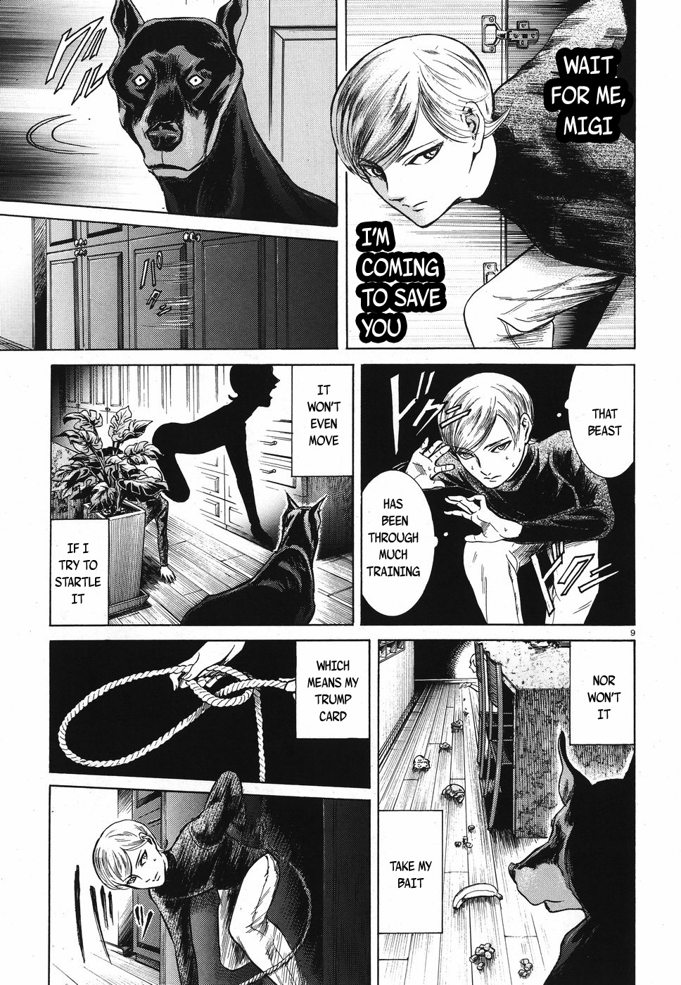 Migi to Dali Chapter 19 page 9 - Chapter 19: The Ichijou Way of Discipline