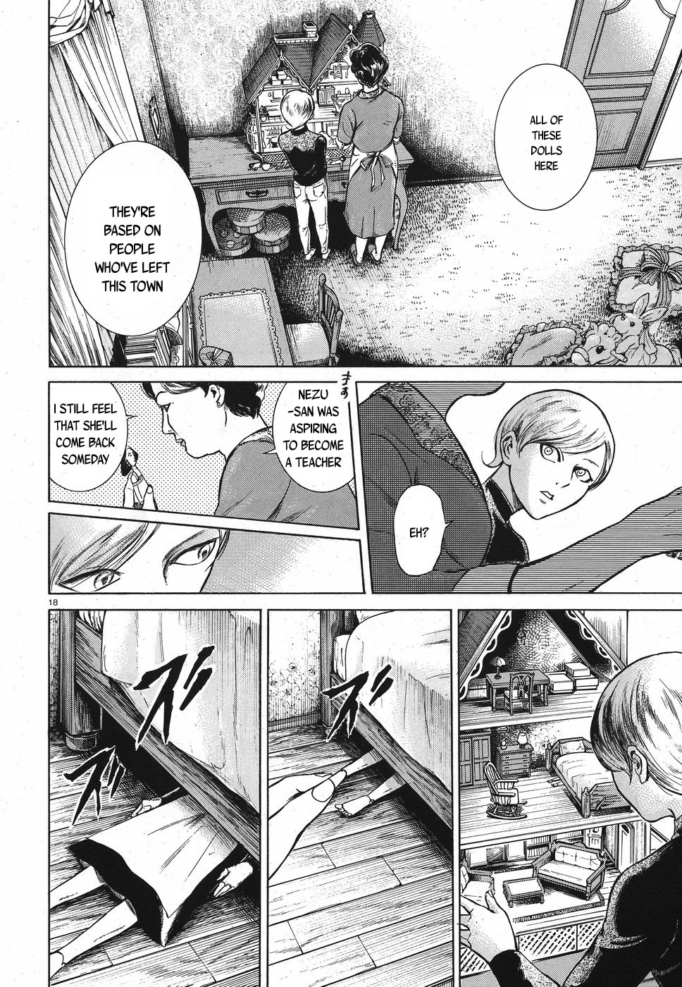Migi to Dali Chapter 20 page 18 - Chapter 20: The Woman Who Knows Too Much