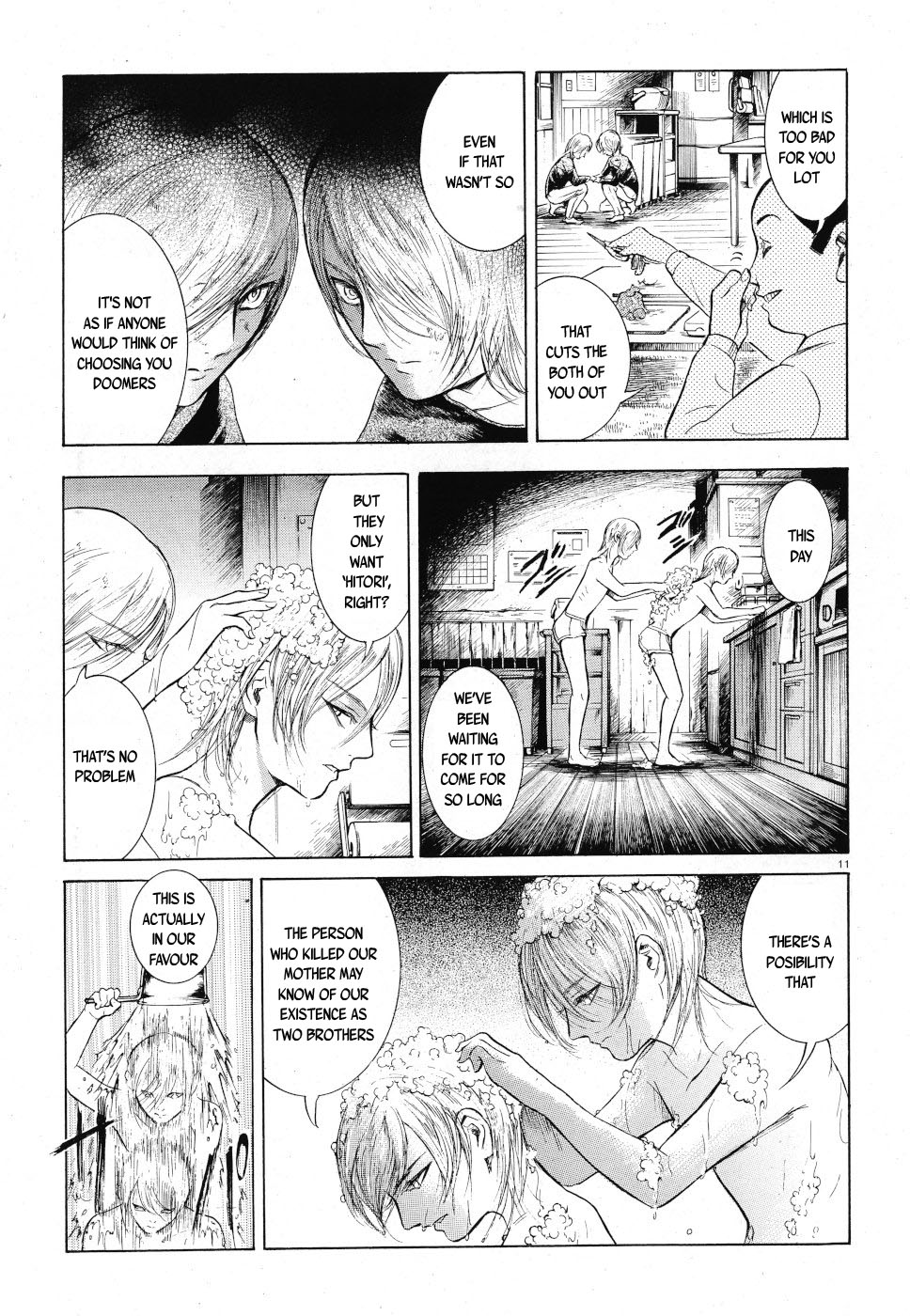 Migi to Dali Chapter 22 page 11 - Chapter 22: I'm Hitori