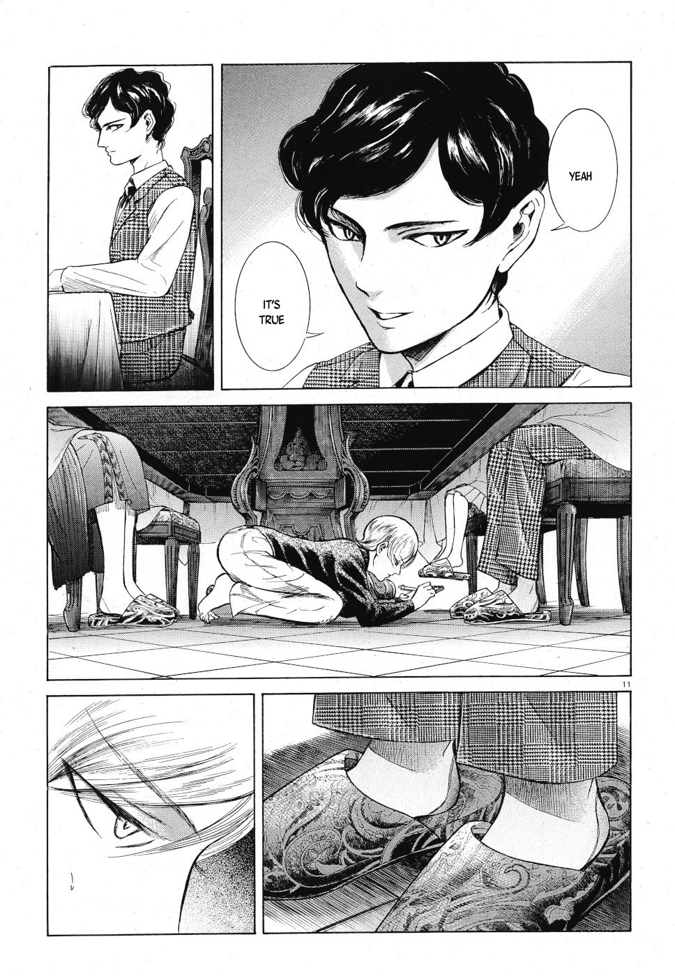 Migi to Dali Chapter 23 page 11 - Chapter 23: Lie Detector