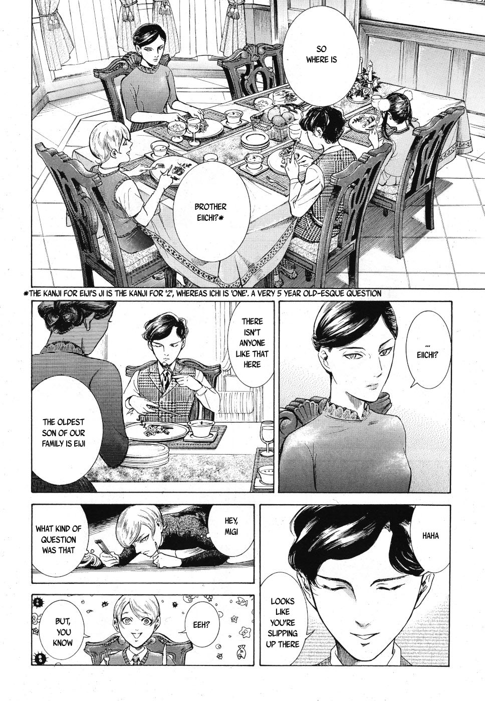 Migi to Dali Chapter 23 page 14 - Chapter 23: Lie Detector