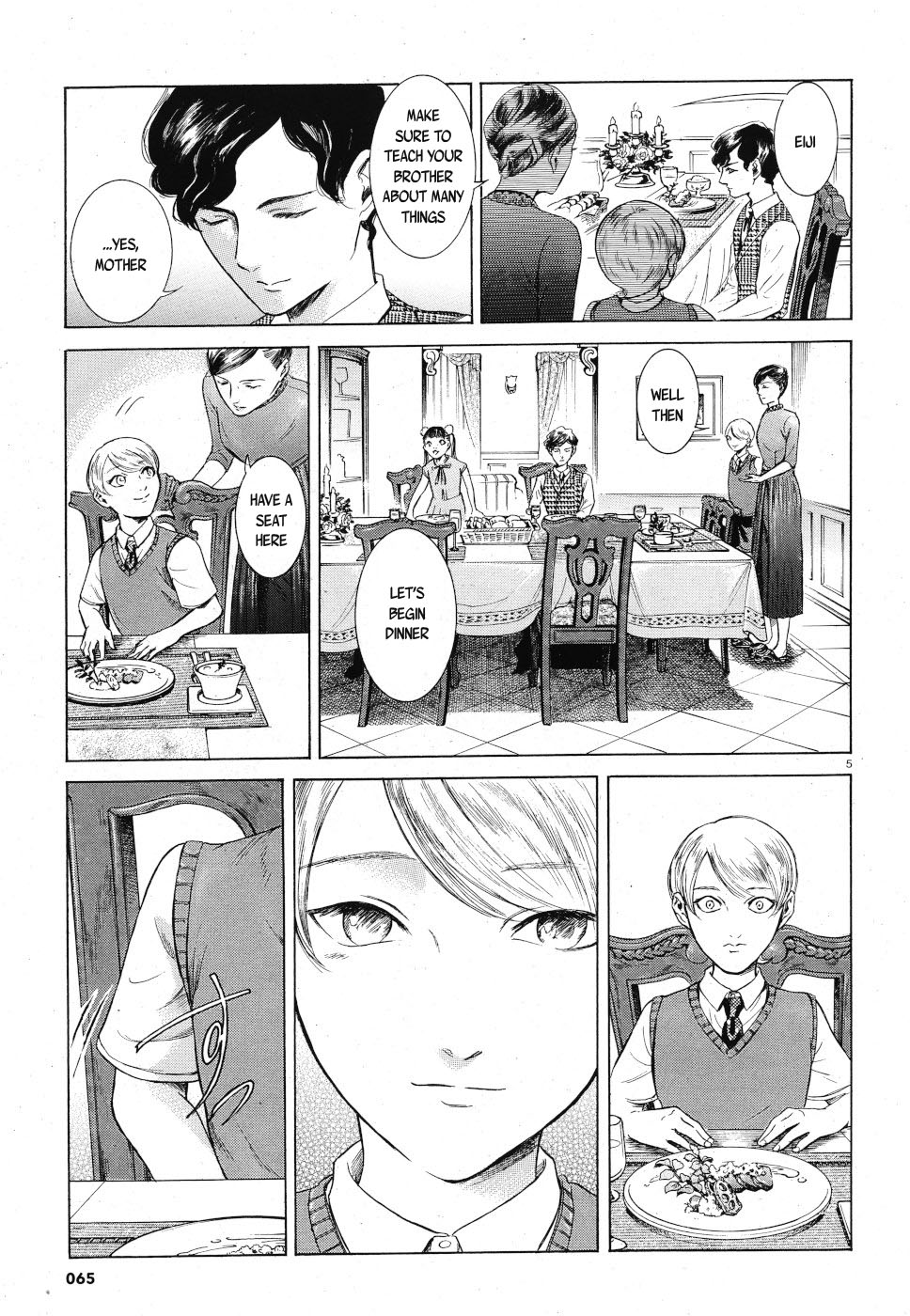 Migi to Dali Chapter 23 page 5 - Chapter 23: Lie Detector