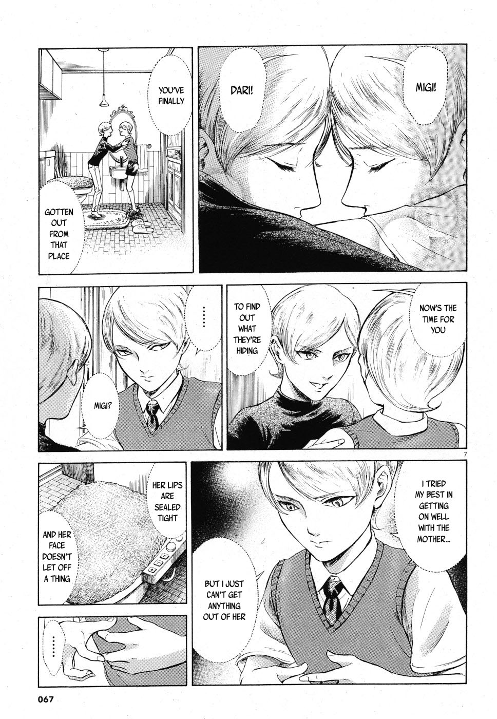 Migi to Dali Chapter 23 page 7 - Chapter 23: Lie Detector