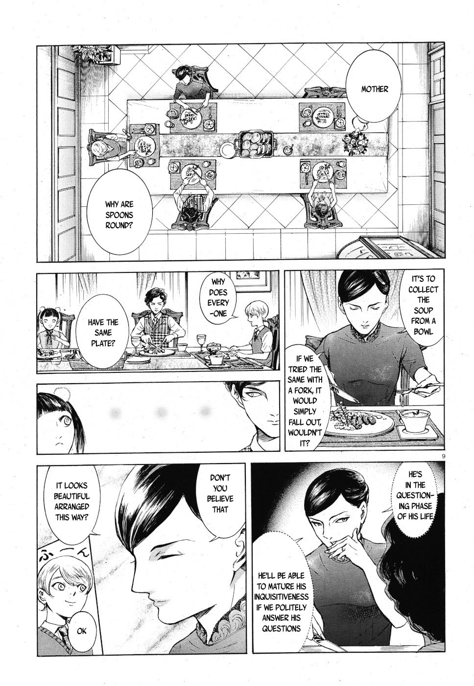 Migi to Dali Chapter 23 page 9 - Chapter 23: Lie Detector