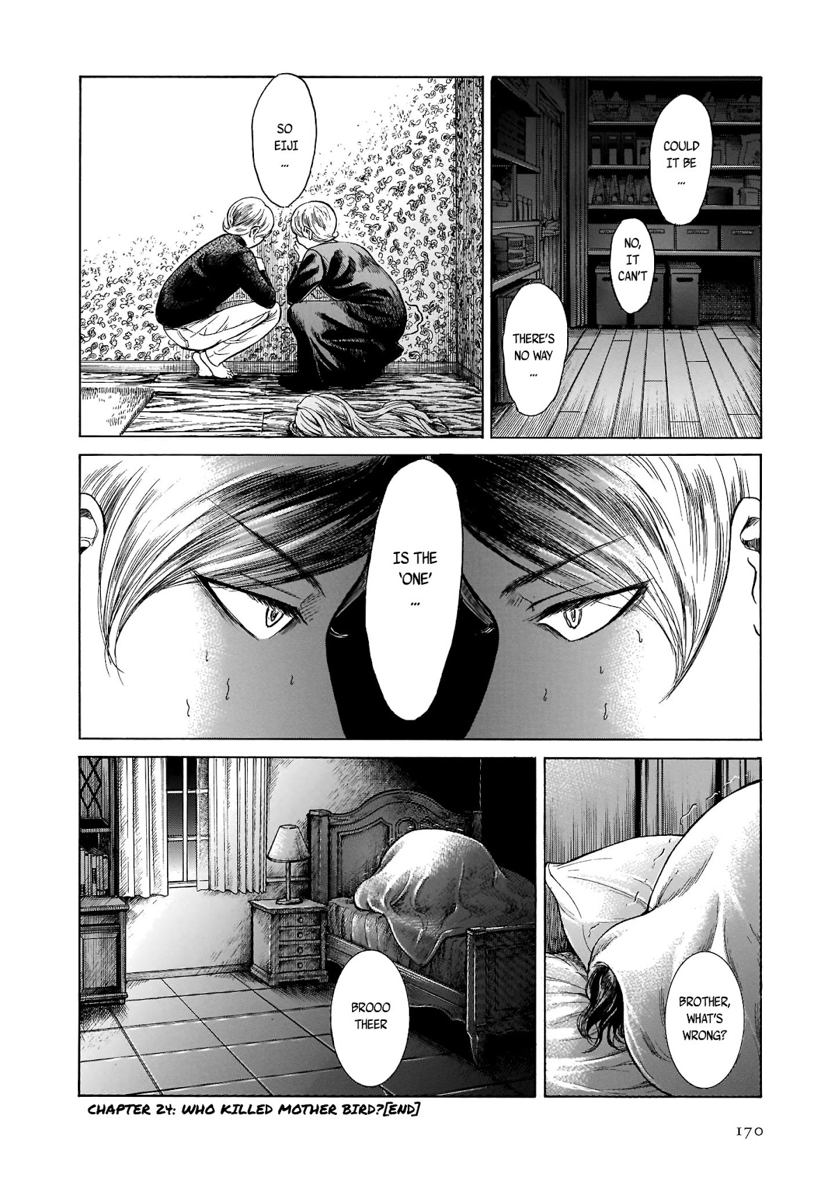 Migi to Dali Chapter 24 page 40 - Chapter 24: Who Killed Mother Bird
