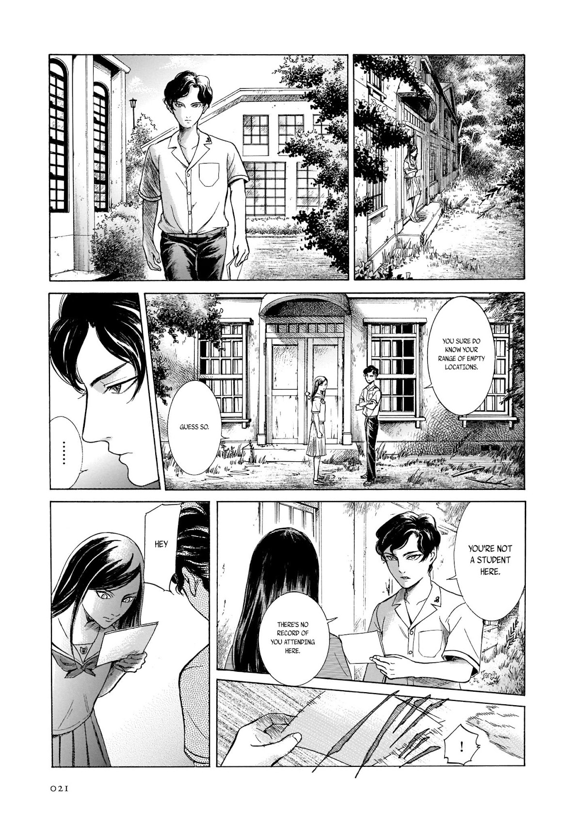 Migi to Dali Chapter 26 page 21 - Chapter 26: The Boy Going Against God