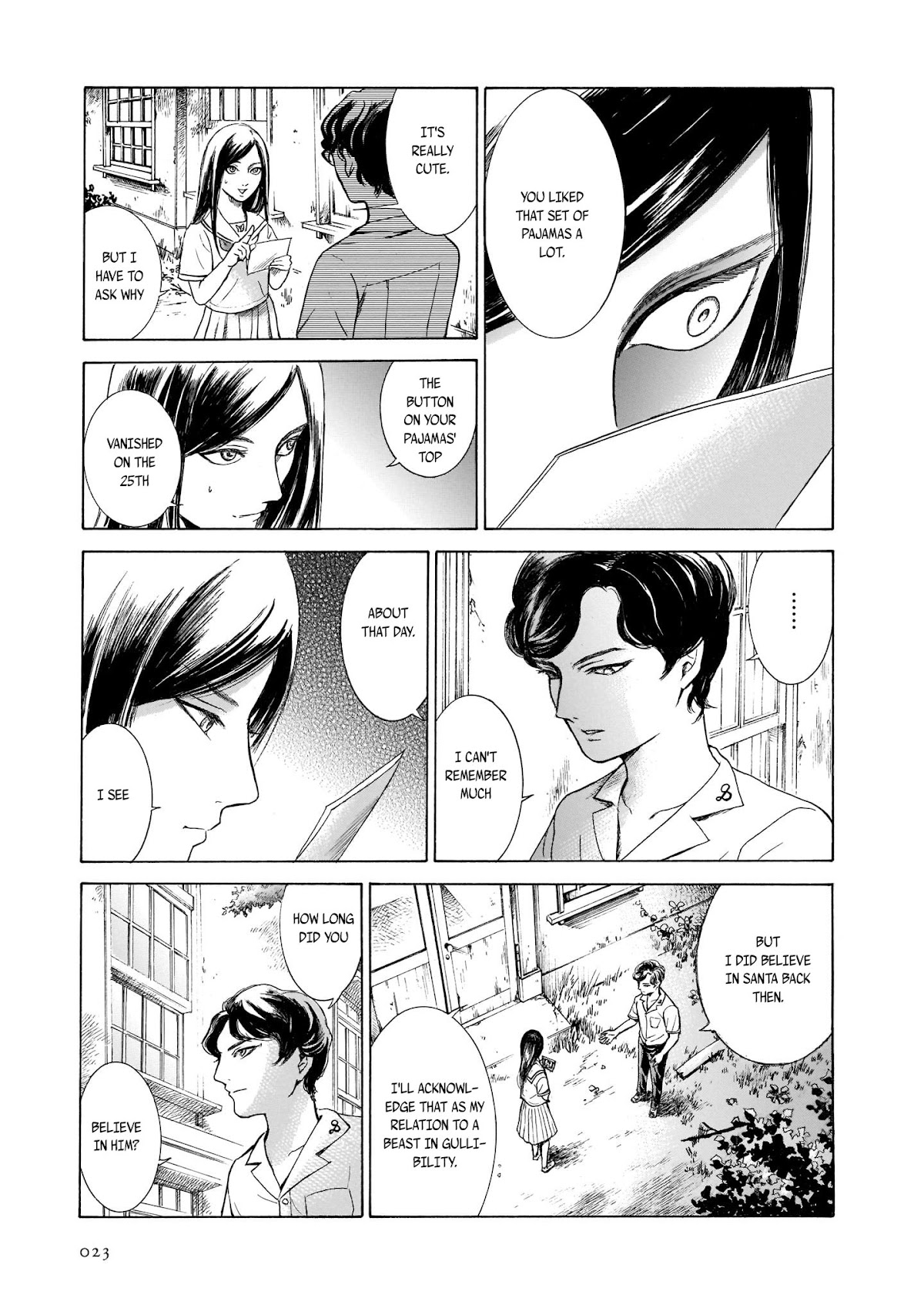 Migi to Dali Chapter 26 page 23 - Chapter 26: The Boy Going Against God