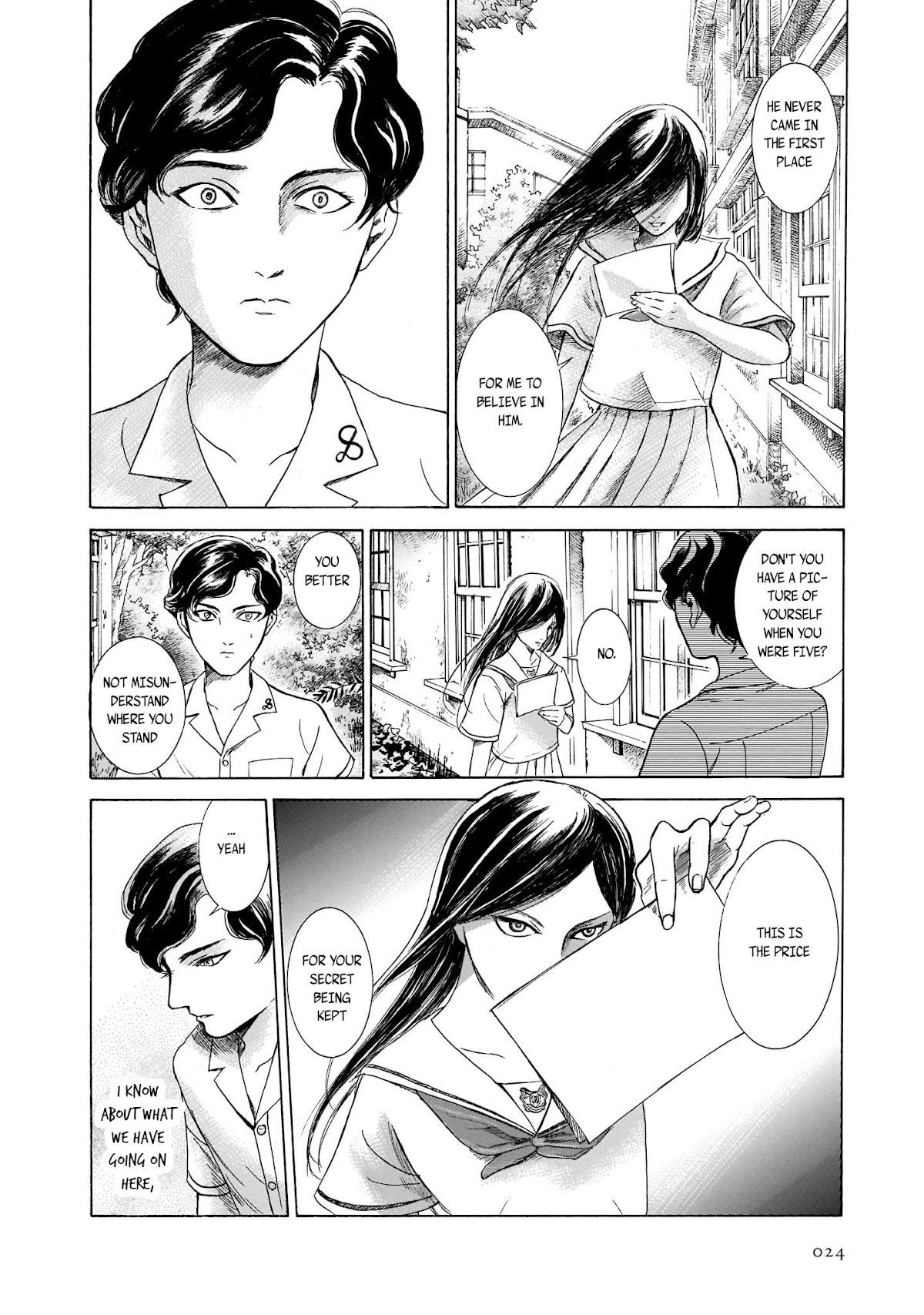 Migi to Dali Chapter 26 page 24 - Chapter 26: The Boy Going Against God