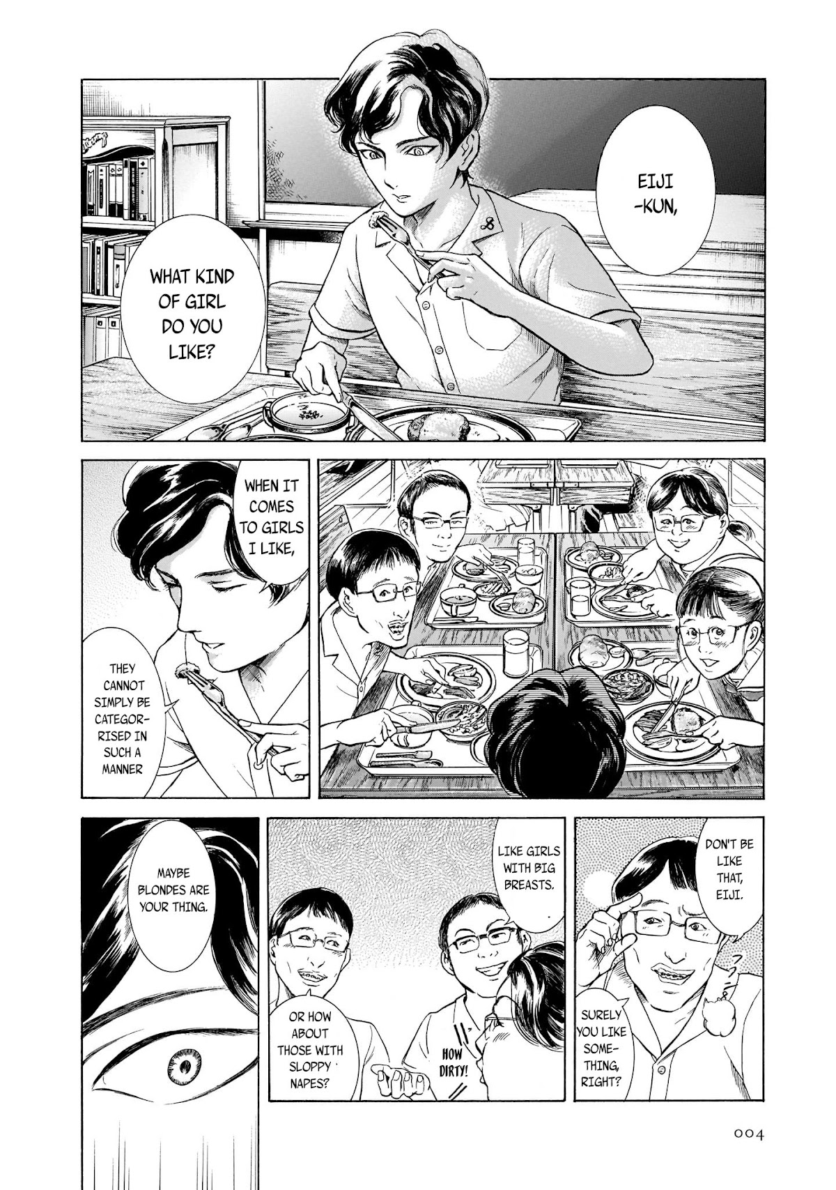 Migi to Dali Chapter 26 page 4 - Chapter 26: The Boy Going Against God