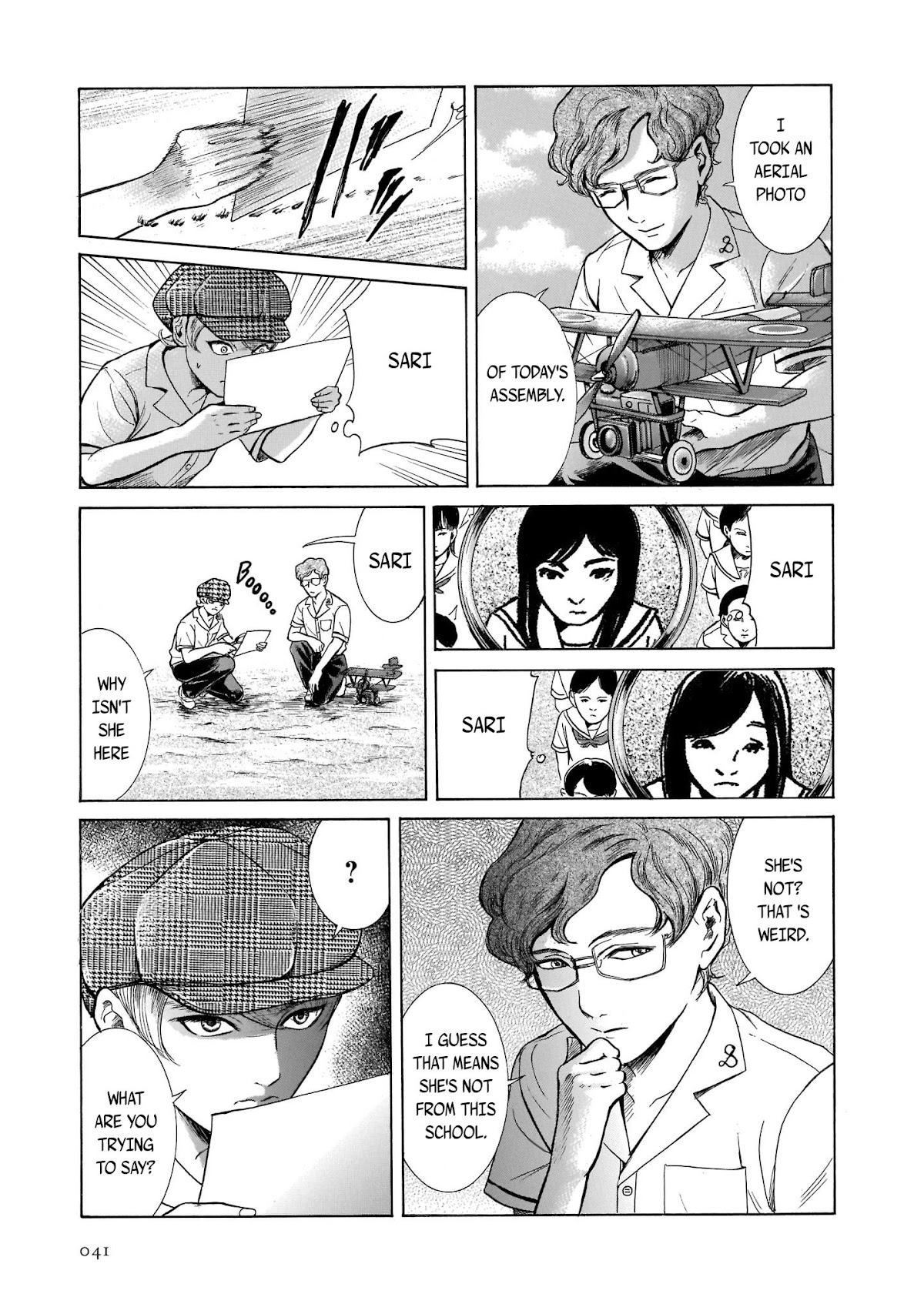 Migi to Dali Chapter 27 page 11 - Chapter 27: Migi, The Lost Detective