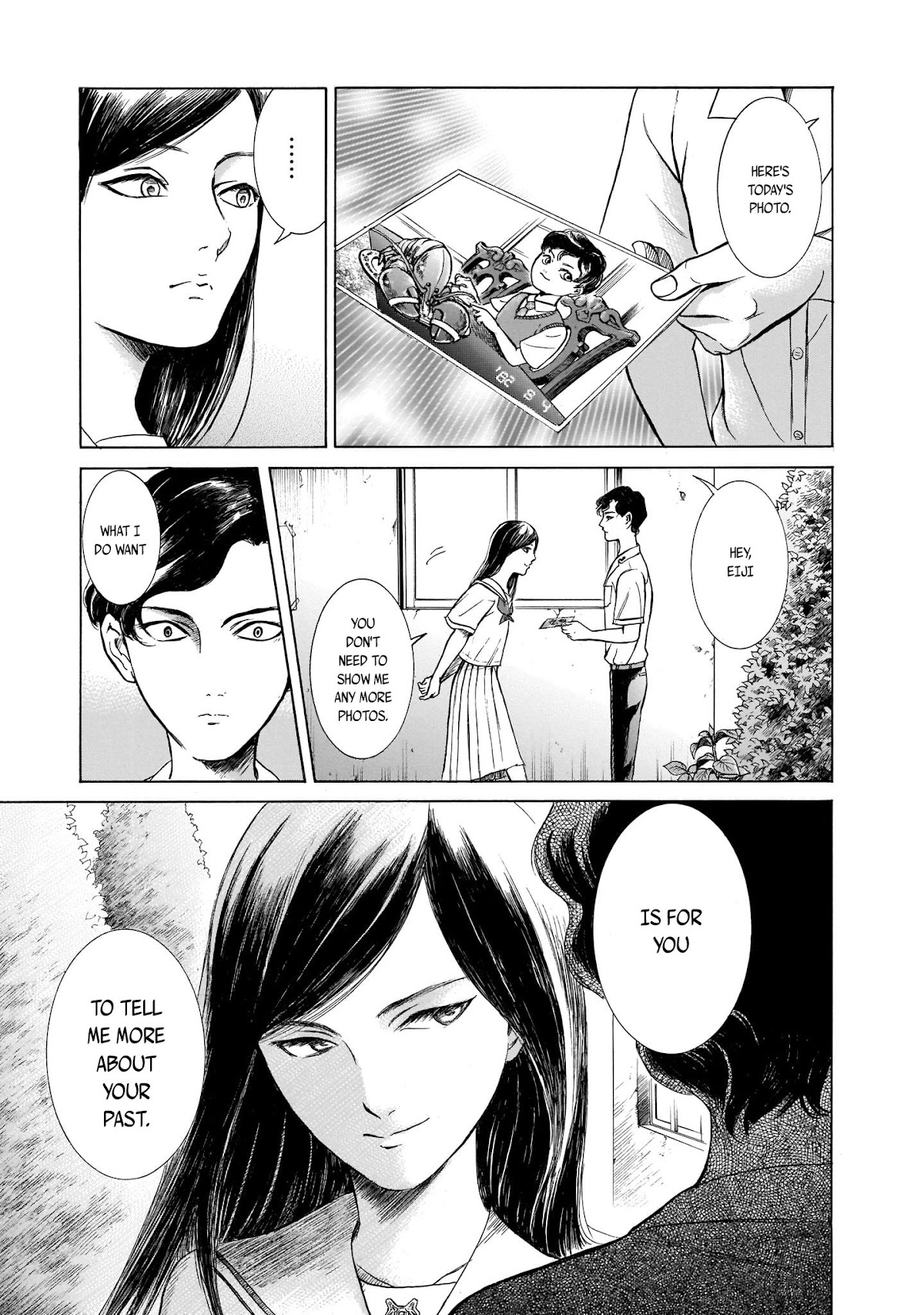 Migi to Dali Chapter 27 page 13 - Chapter 27: Migi, The Lost Detective