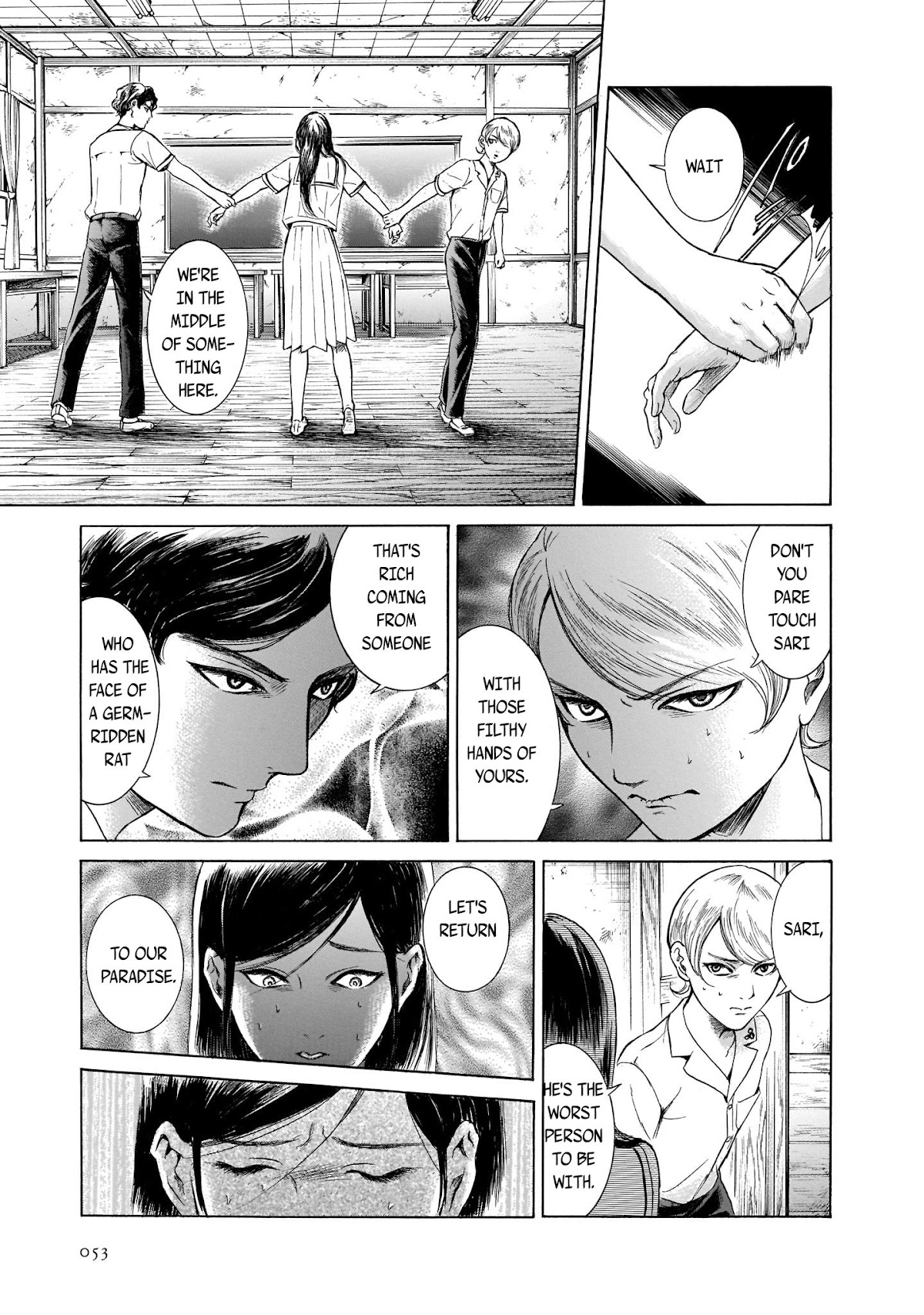 Migi to Dali Chapter 27 page 23 - Chapter 27: Migi, The Lost Detective