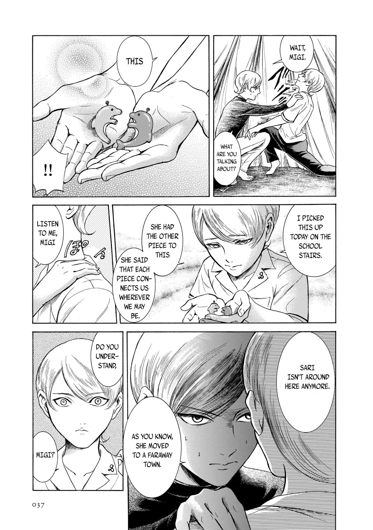 Migi to Dali Chapter 27 page 7 - Chapter 27: Migi, The Lost Detective