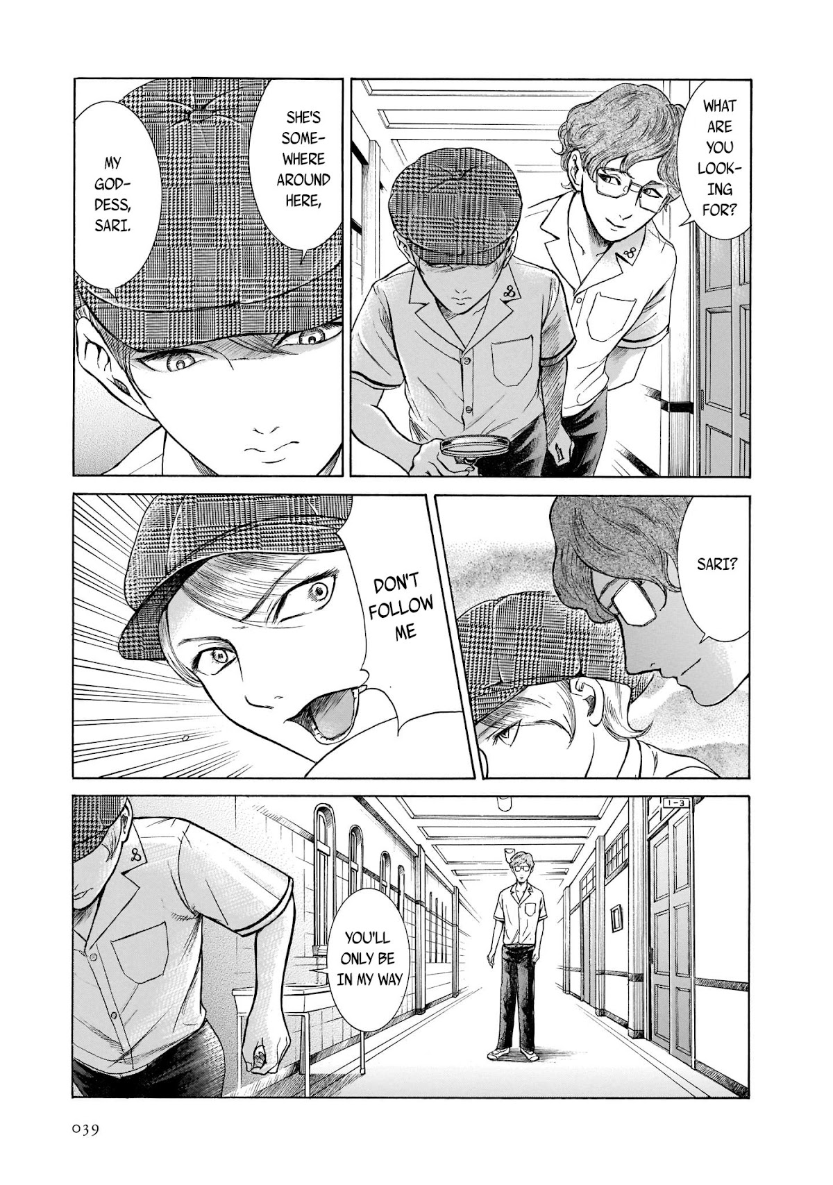 Migi to Dali Chapter 27 page 9 - Chapter 27: Migi, The Lost Detective