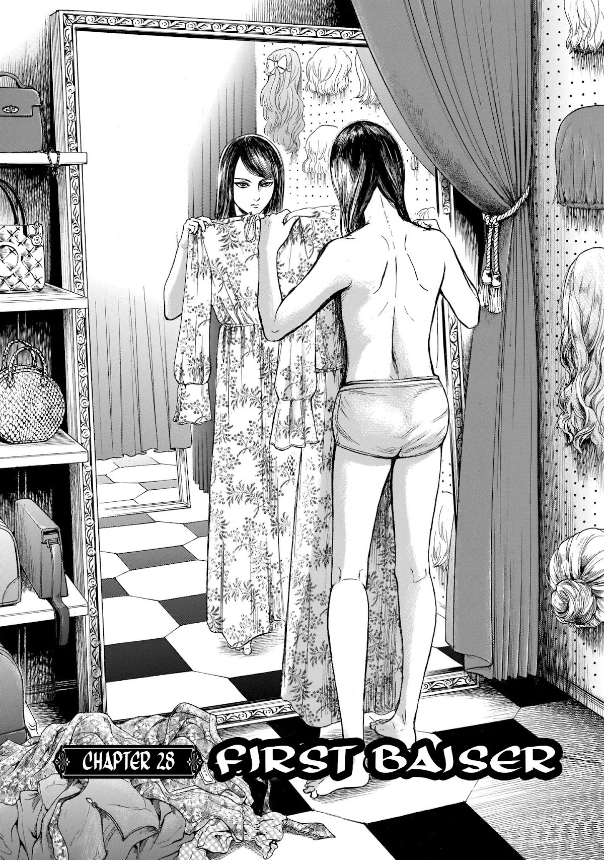 Migi to Dali Chapter 28 page 1 - Chapter 28: First Baiser