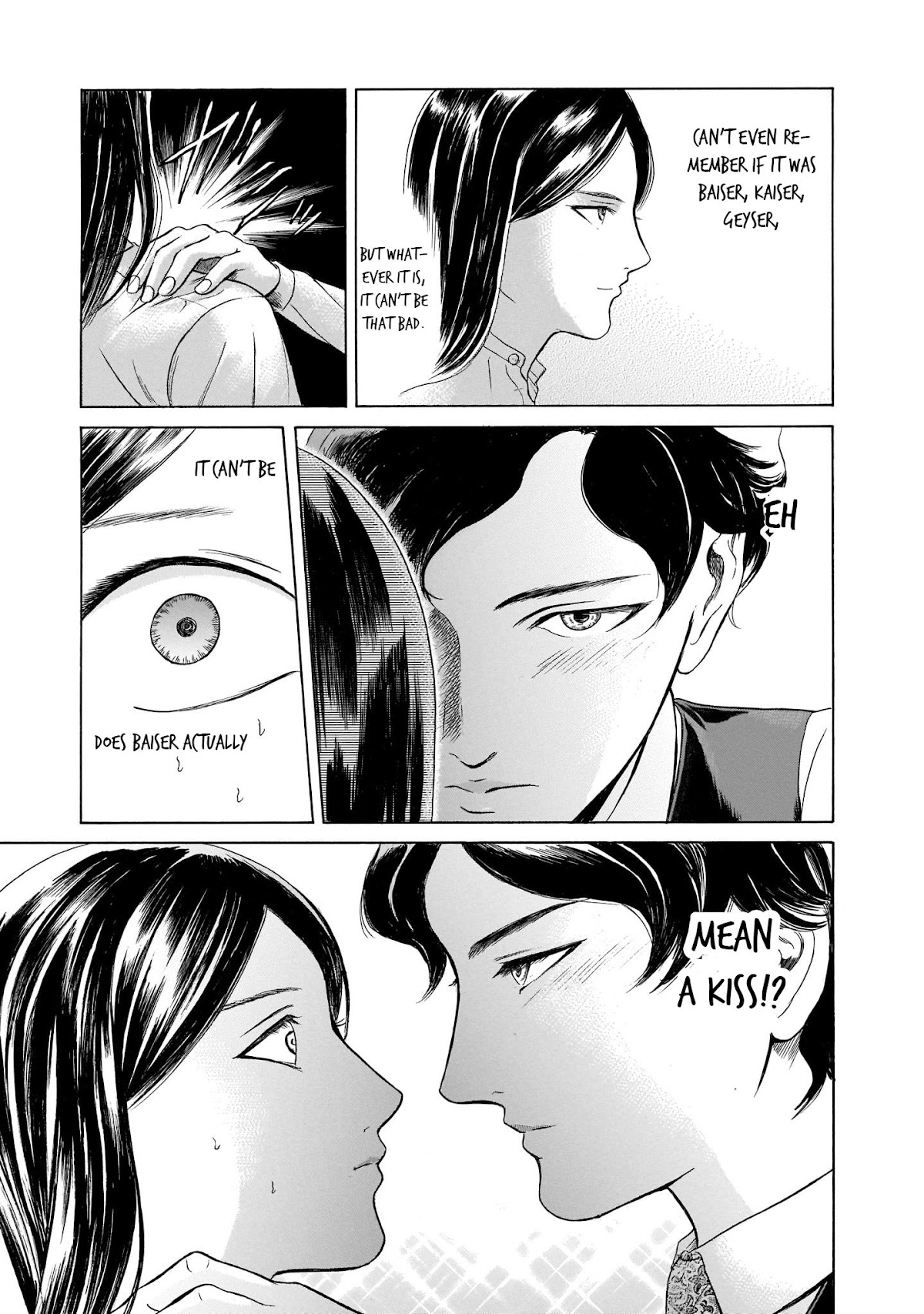 Migi to Dali Chapter 28 page 21 - Chapter 28: First Baiser