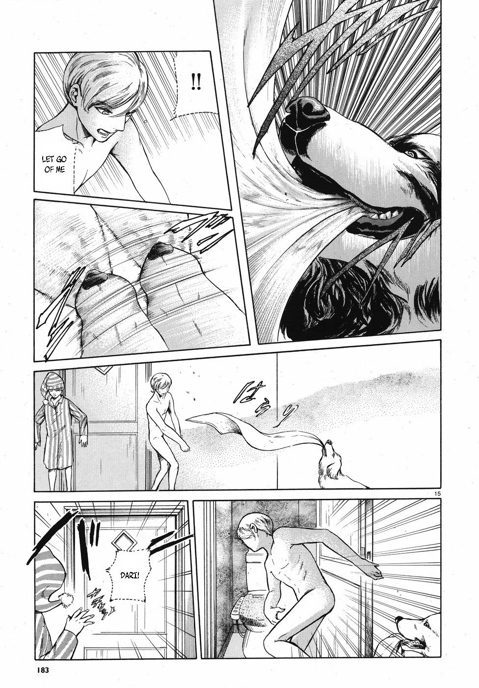 Migi to Dali Chapter 3 page 15 - Chapter 3: Dangerous Beast