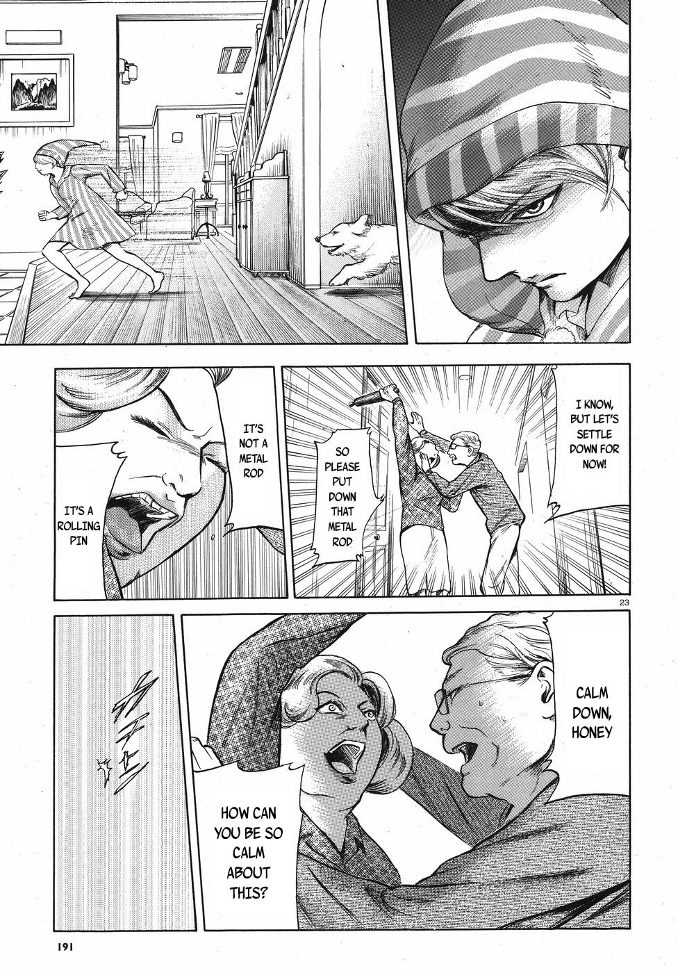 Migi to Dali Chapter 3 page 23 - Chapter 3: Dangerous Beast