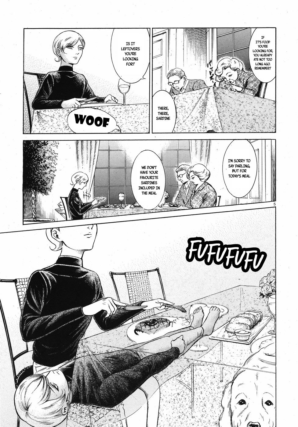 Migi to Dali Chapter 3 page 5 - Chapter 3: Dangerous Beast