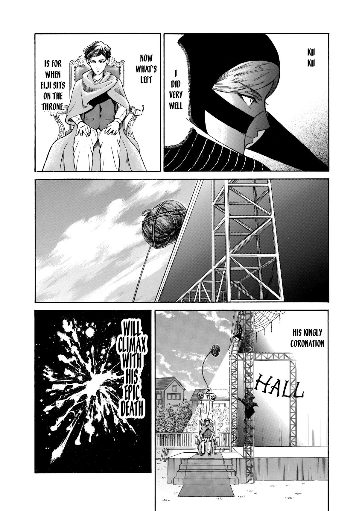 Migi to Dali Chapter 32 page 18 - Chapter 32: Death's Throne