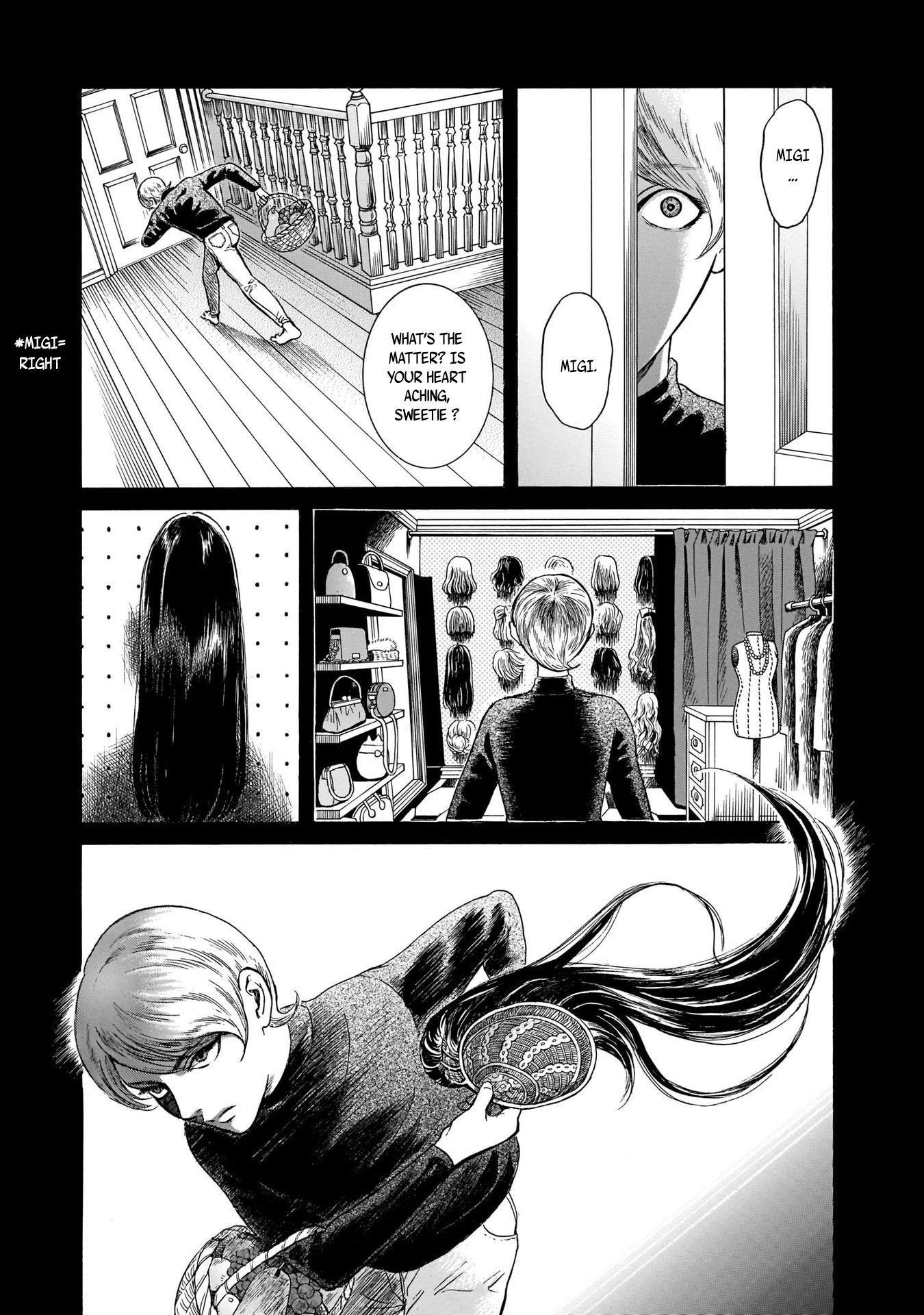 Migi to Dali Chapter 33 page 10 - Chapter 33: There's Nothing Harder than a Loaf of Bread